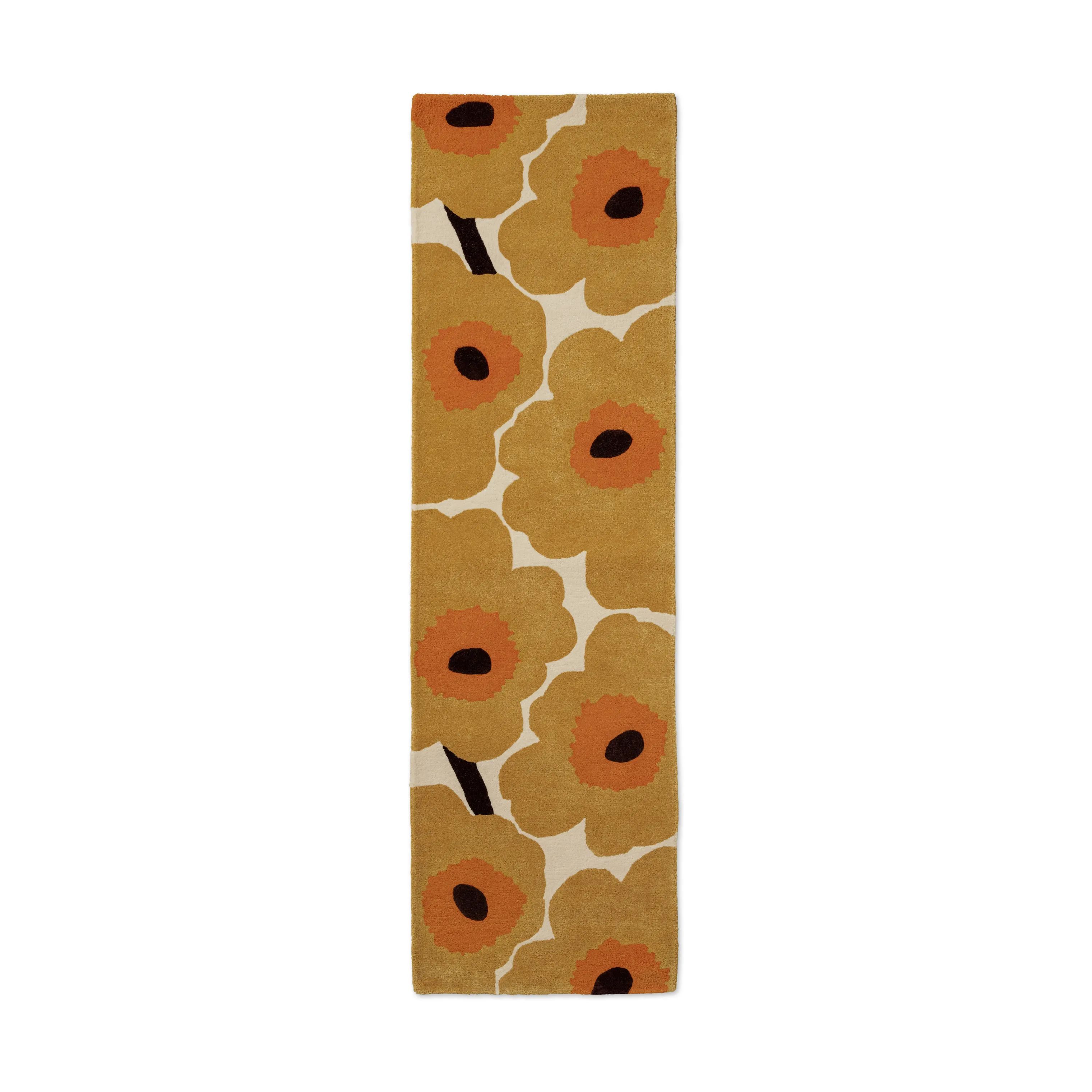 Marimekko by Brink & Campman Gulvtæpper Unikko Tæppeløber i Honey, B70 x L245 cm, 1