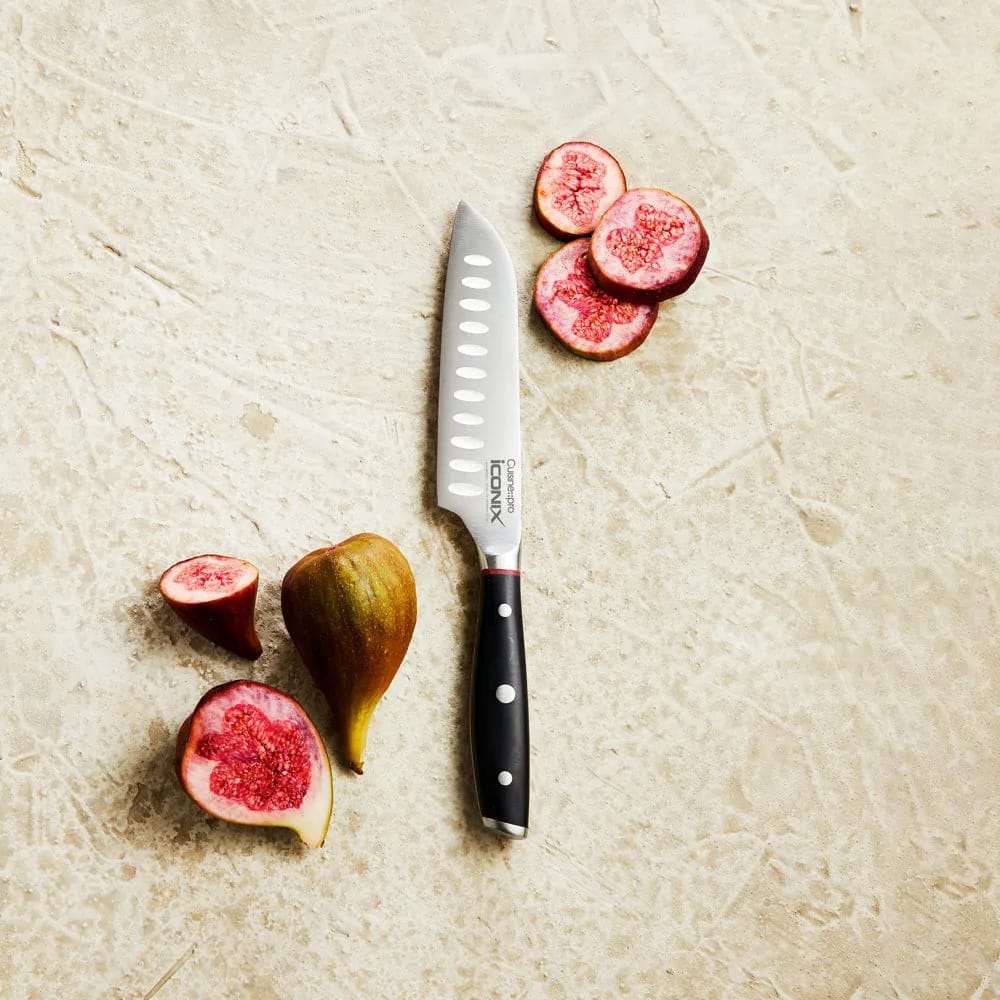 THE CUSTOM CHEF™ Santokuknive Cuisine::pro®
iconiX™ Cuisine::pro iconiX™ Santokukniv i sølvfarvet/sort, 2