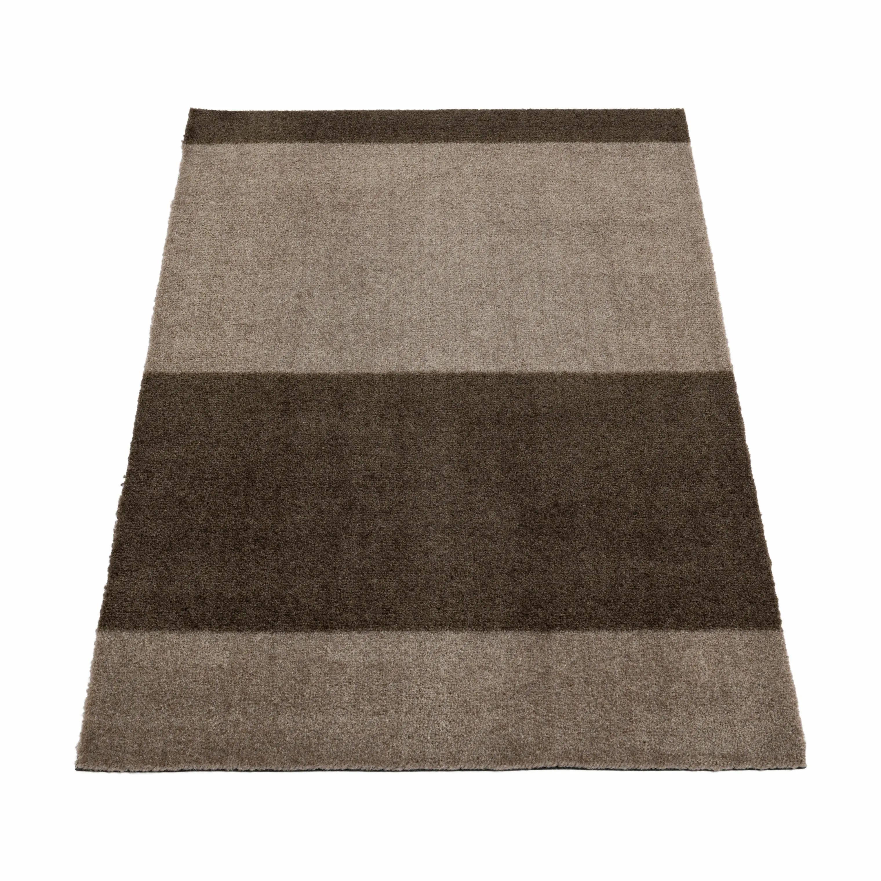 Tica Copenhagen Dørmåtter Stripes Horisontal Gulvmåtte i sand/brun, B60 x L90 cm, 7