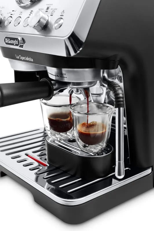 DeLonghi Espressomaskiner La Specialista Arte Espressomaskine EC9155 i Sølvfarvet/sort, 3