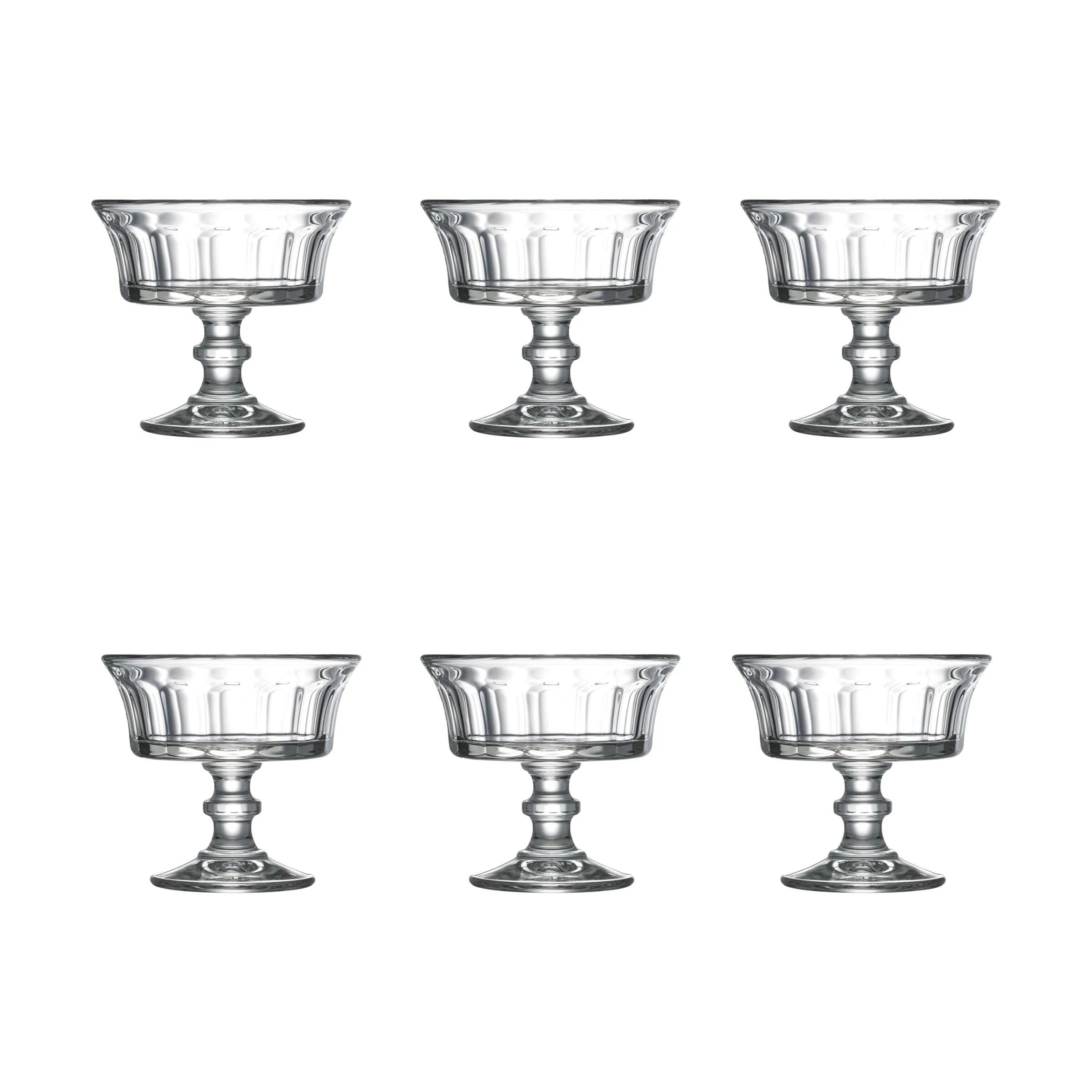 La Rochère Champagneglas Perigord Champagneskål - 6 stk. i Klar, 1