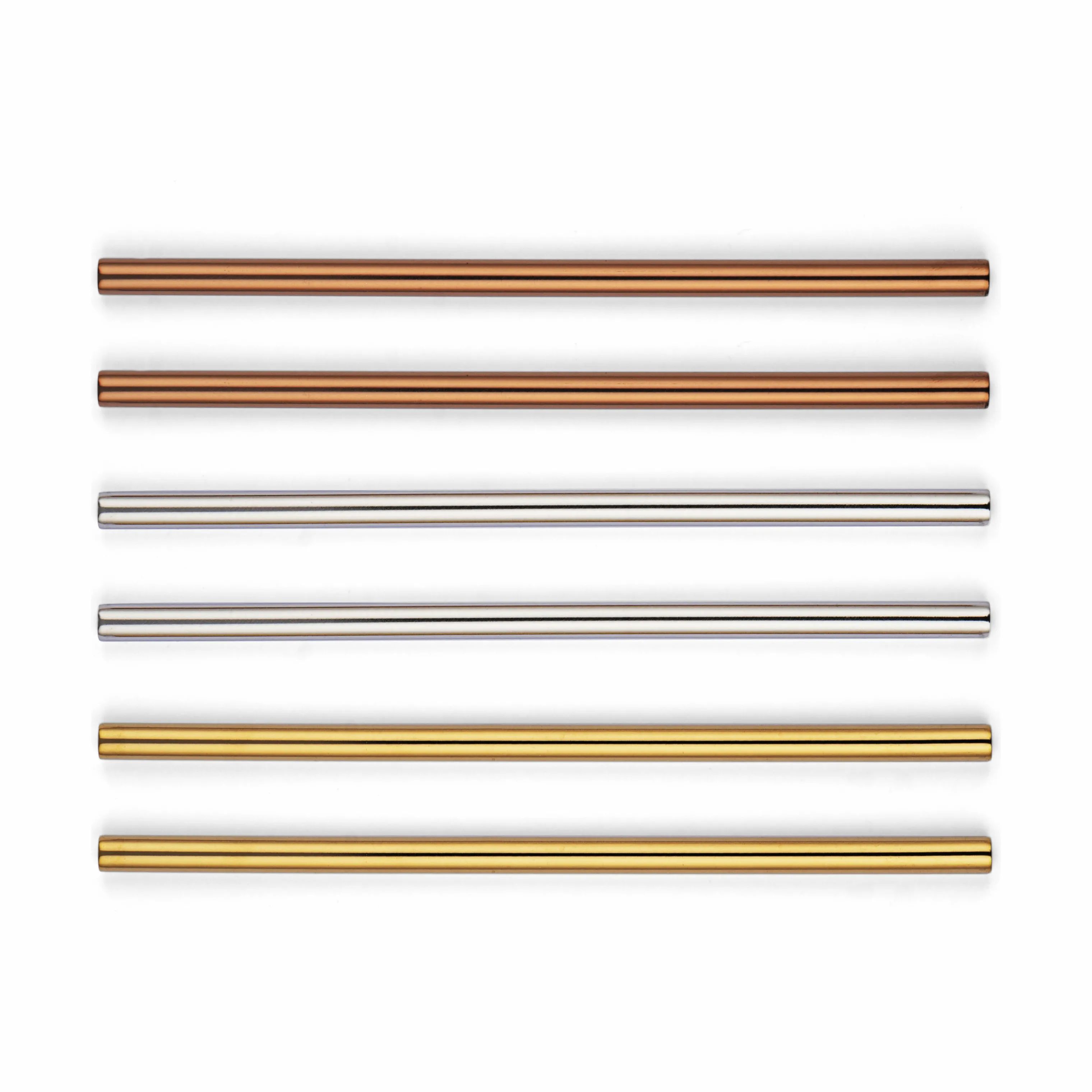 Mixology by CASA Living Øvrigt bartilbehør MIXOLOGY Sugerør i Stål/guld/kobber, 14 cm, 1
