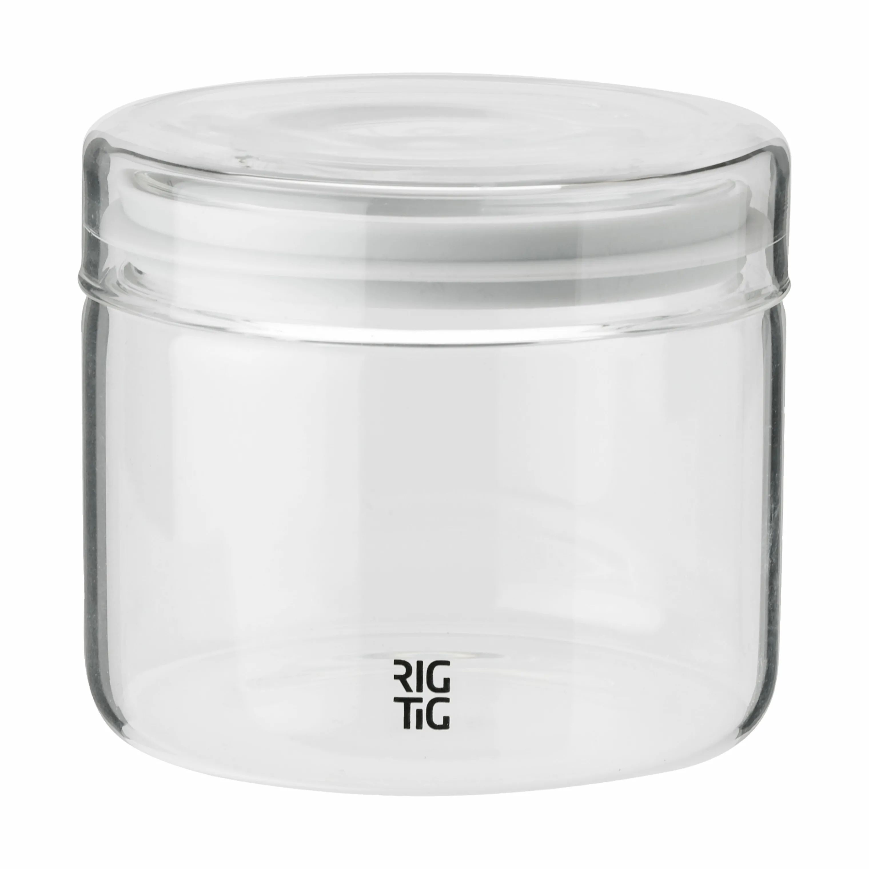 Rig-Tig Opbevaringsglas Store-It Opbevaringsglas i light grey, 0.5 L, 1