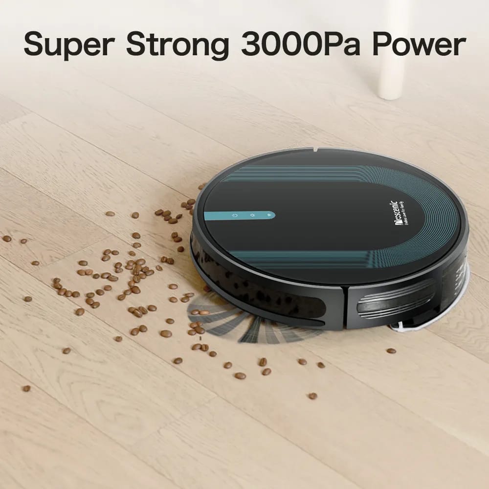 Proscenic Robotstøvsugere 2-i-1 Robot- og moppestøvsuger 850T i sort, 5