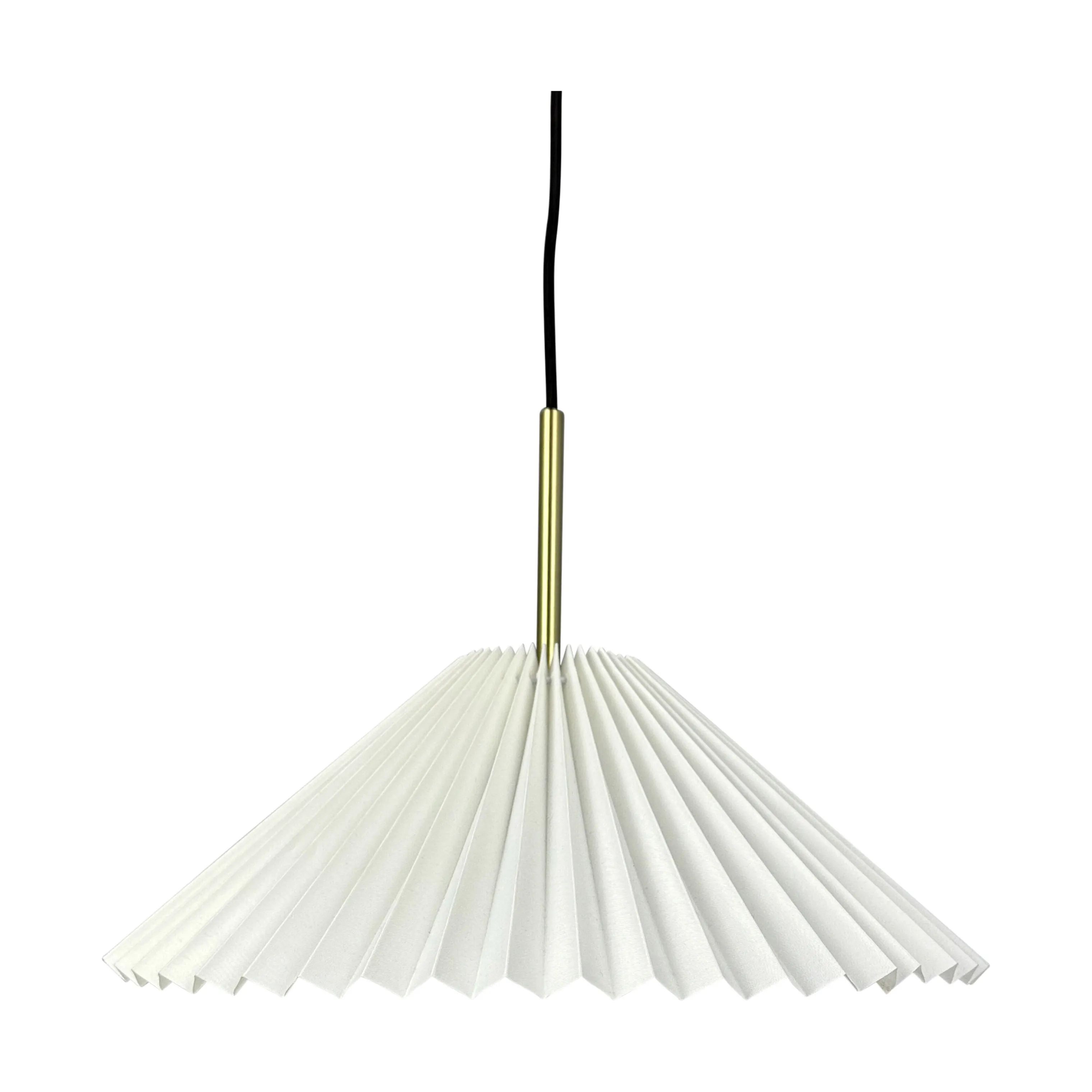 CASA Living Pendler Bloom Pendel i Hvid/messingfarvet, 1