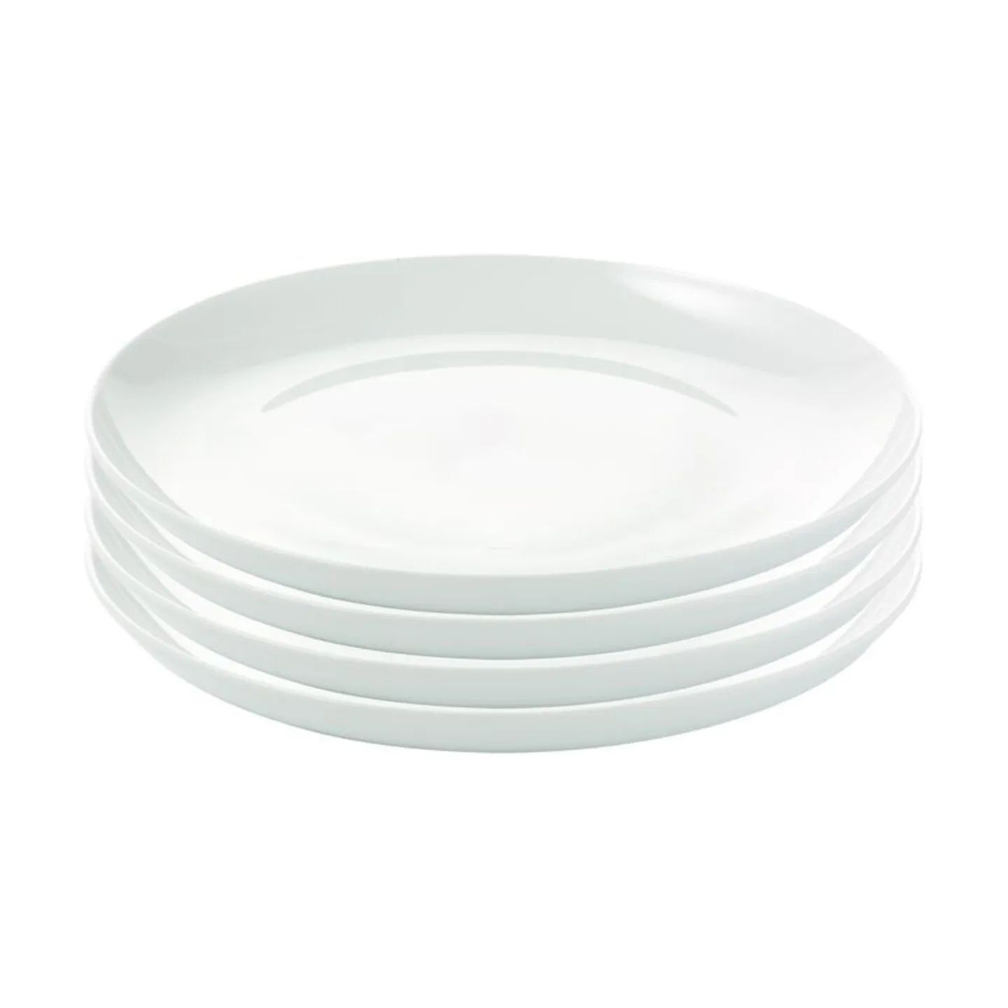 Aida Frokosttallerkener Atelier - Frokosttallerken - 4 stk. i Hvid, 1