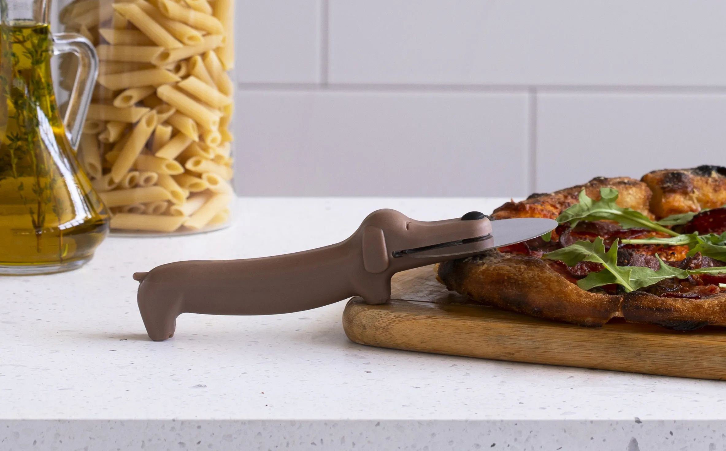 Peleg Design Pizzaskærere Pizzaskærer i Brun, 3