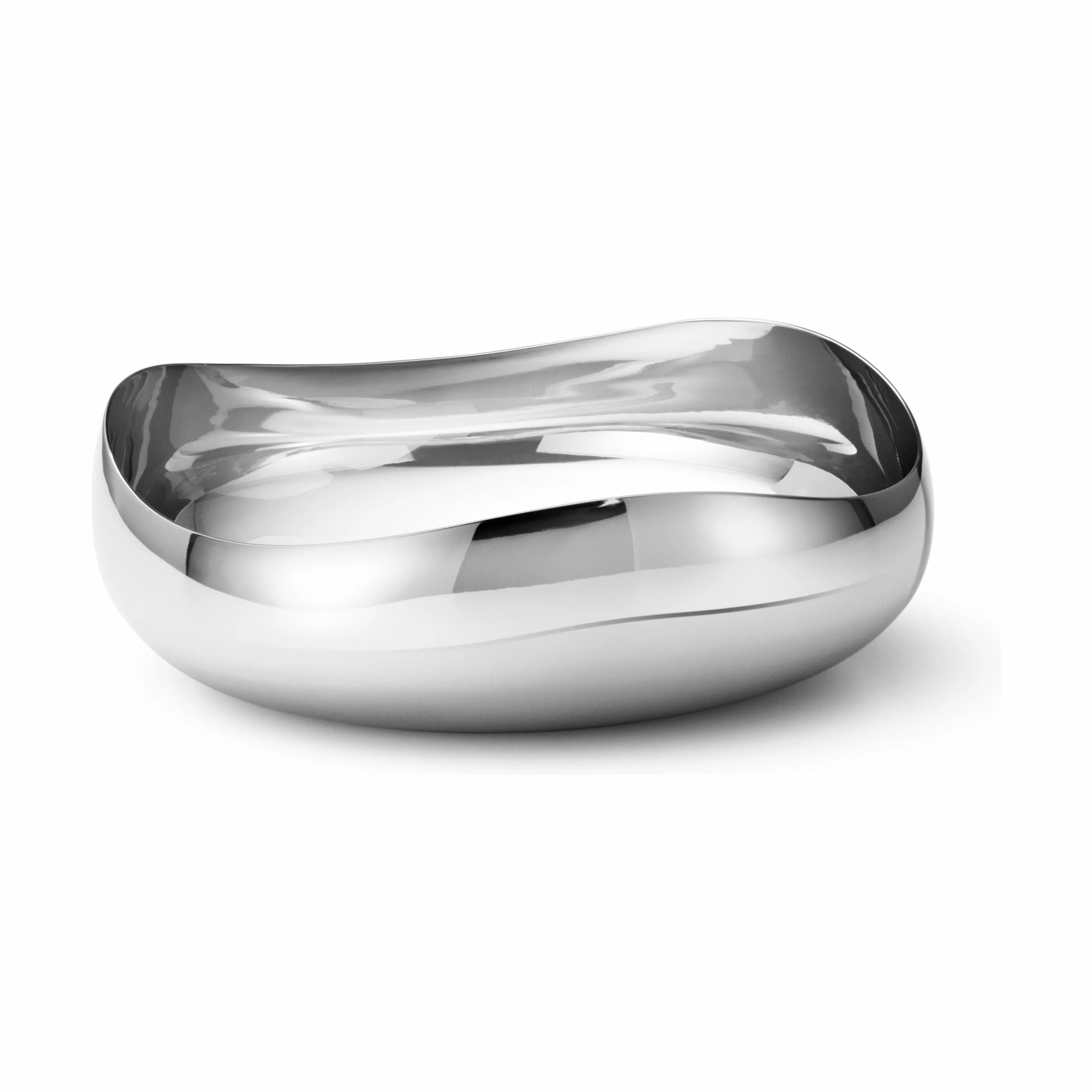 Georg Jensen Serveringsskåle Cobra Lille Skål i Stål, 16 cm, 1