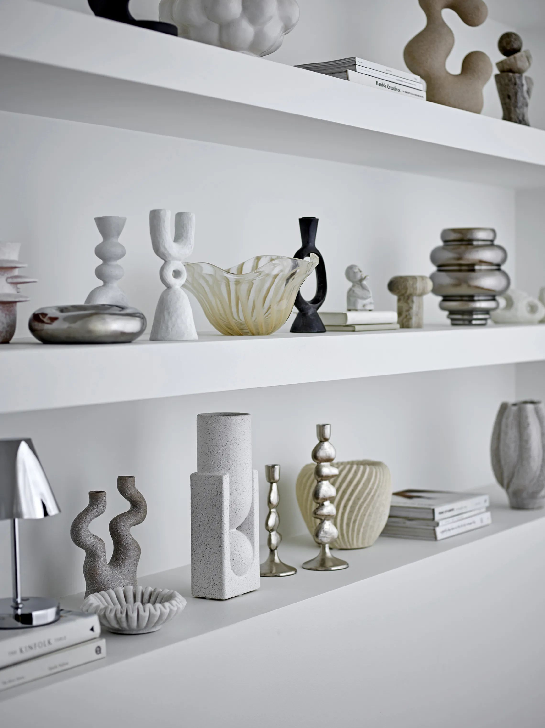 Bloomingville Vaser Zorya Vase i Sølv, 2