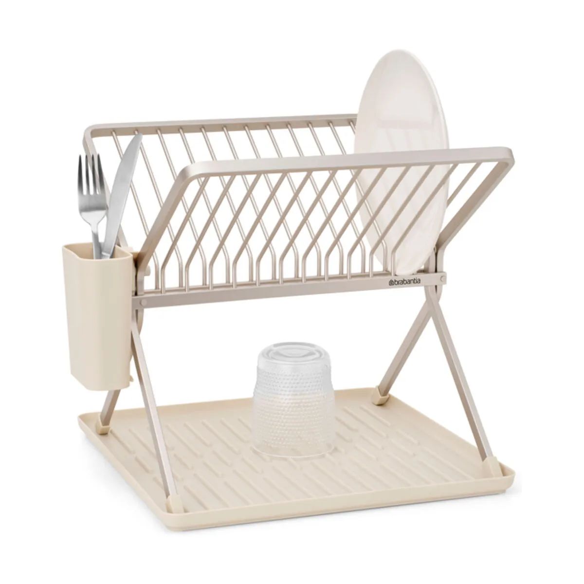 Brabantia Opvaskestativer Sink-side Sinkside Opvaskestativ i Soft Beige, B37 x L33 cm, 1