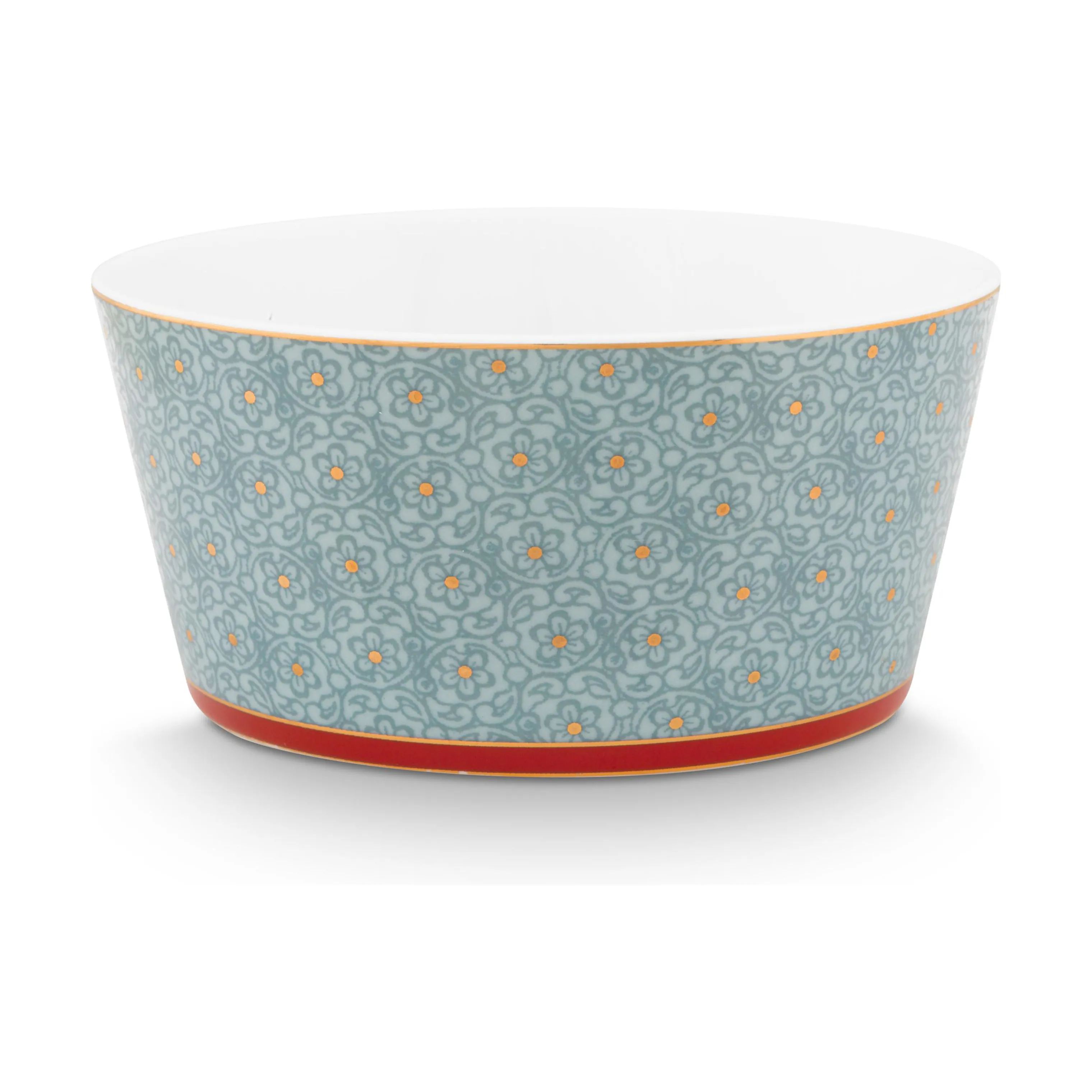 PIP Studio Skåle Flower Festival Skål - 4 stk. i Blue, 2