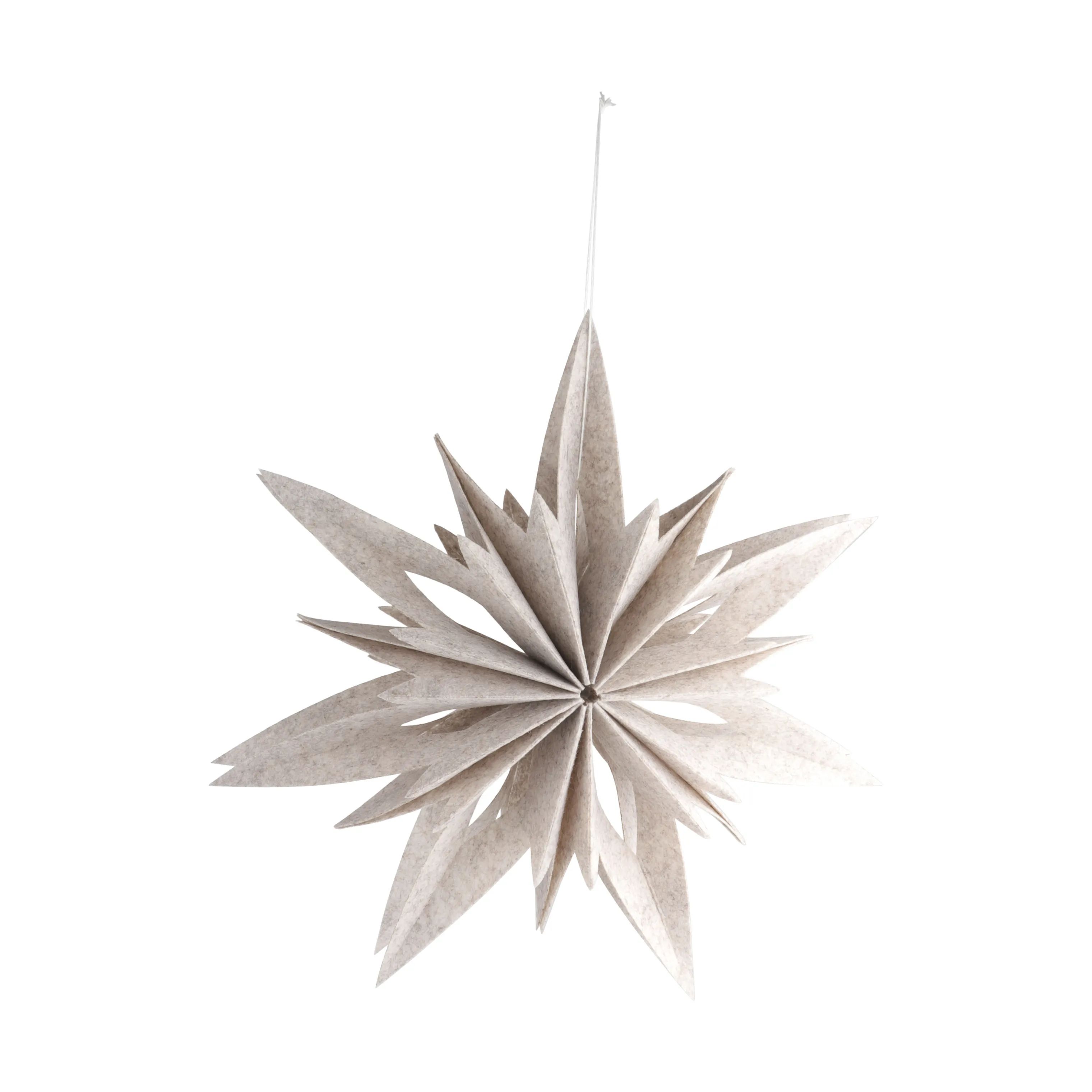 Casa Christmas Juleophæng Filtstjerne i 38 cm, 1