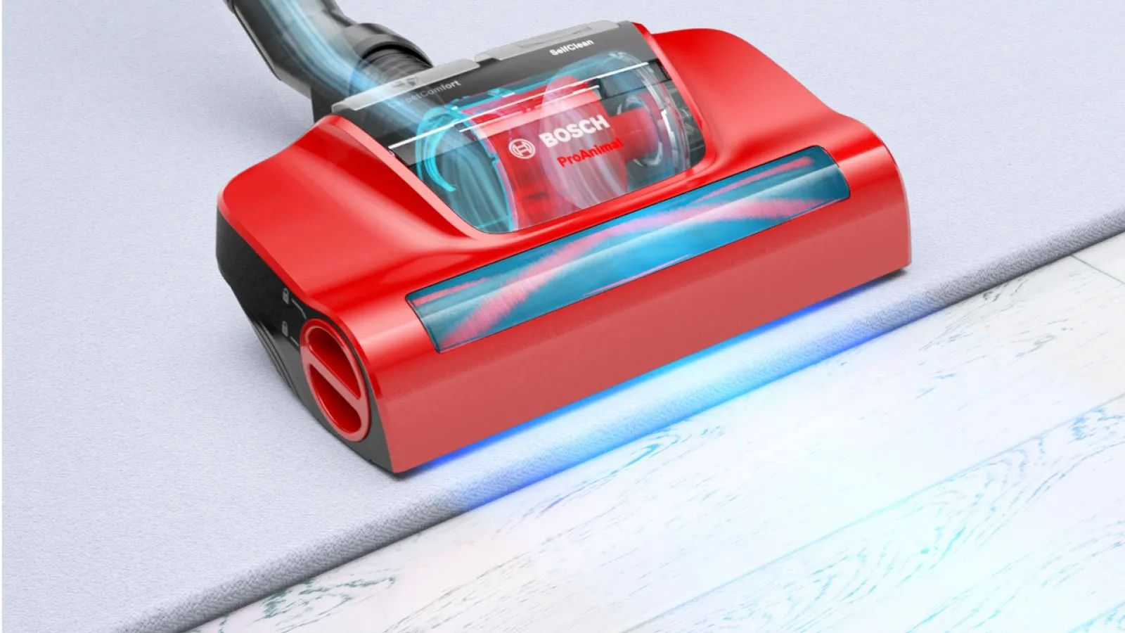 Bosch Støvsugere Poseløs støvsuger BGS41PET1 Serie 6 i Rød, 3