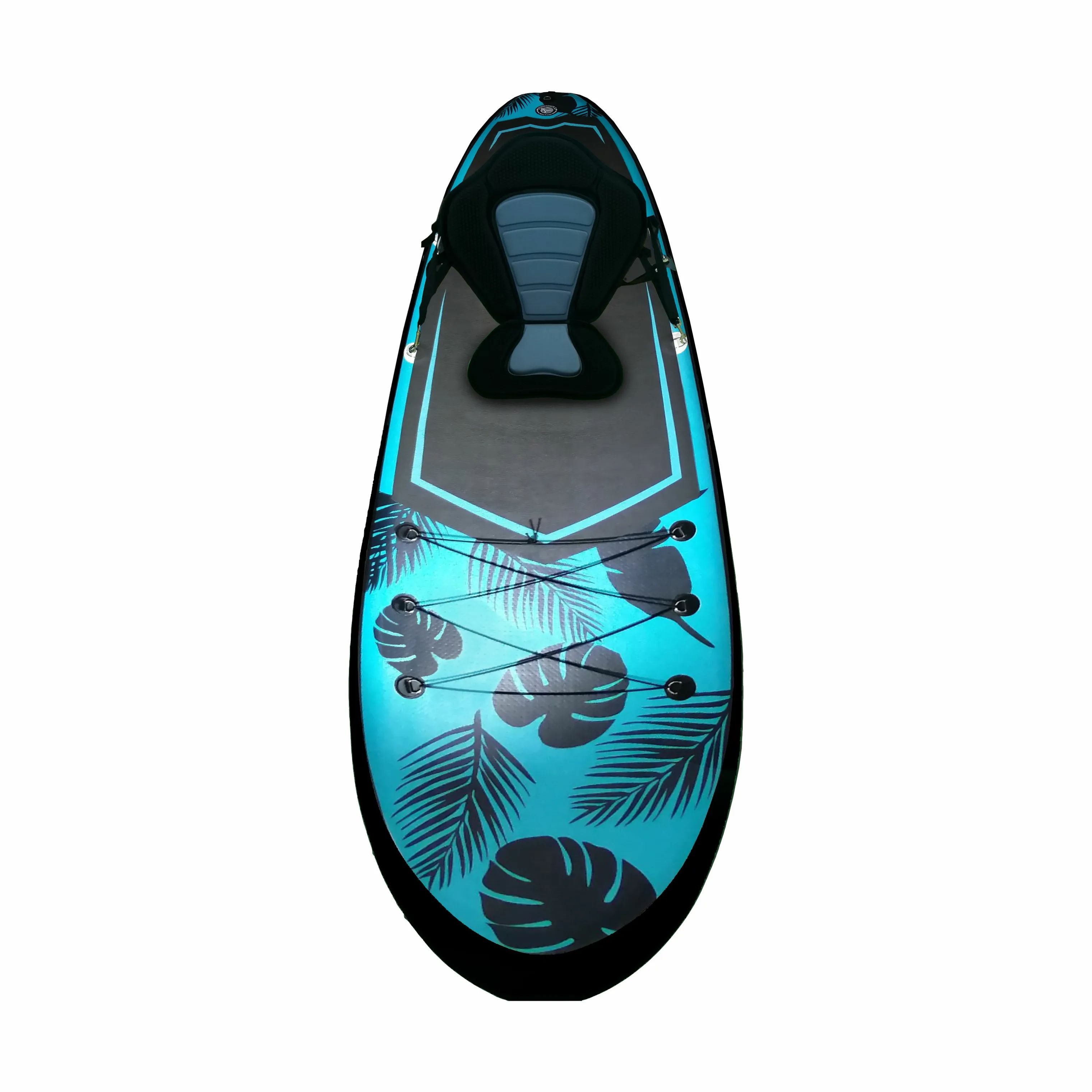 Gorunner Paddleboards Kajaksæde og paddel i Sort/Grå, 2
