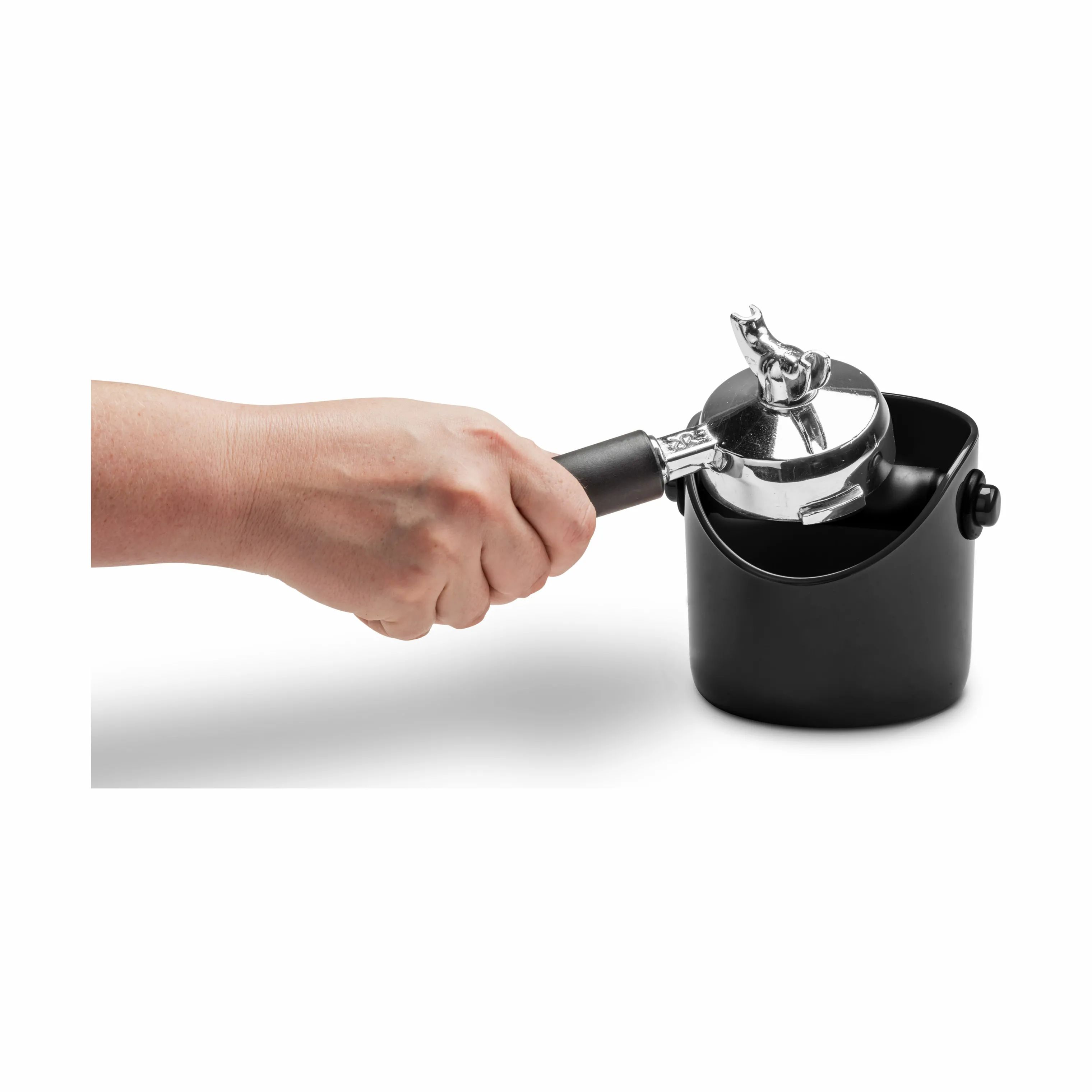 Dreamfarm Tilbehør til espressomaskiner Kaffegrumsbeholder i Sort, 11 cm, 4