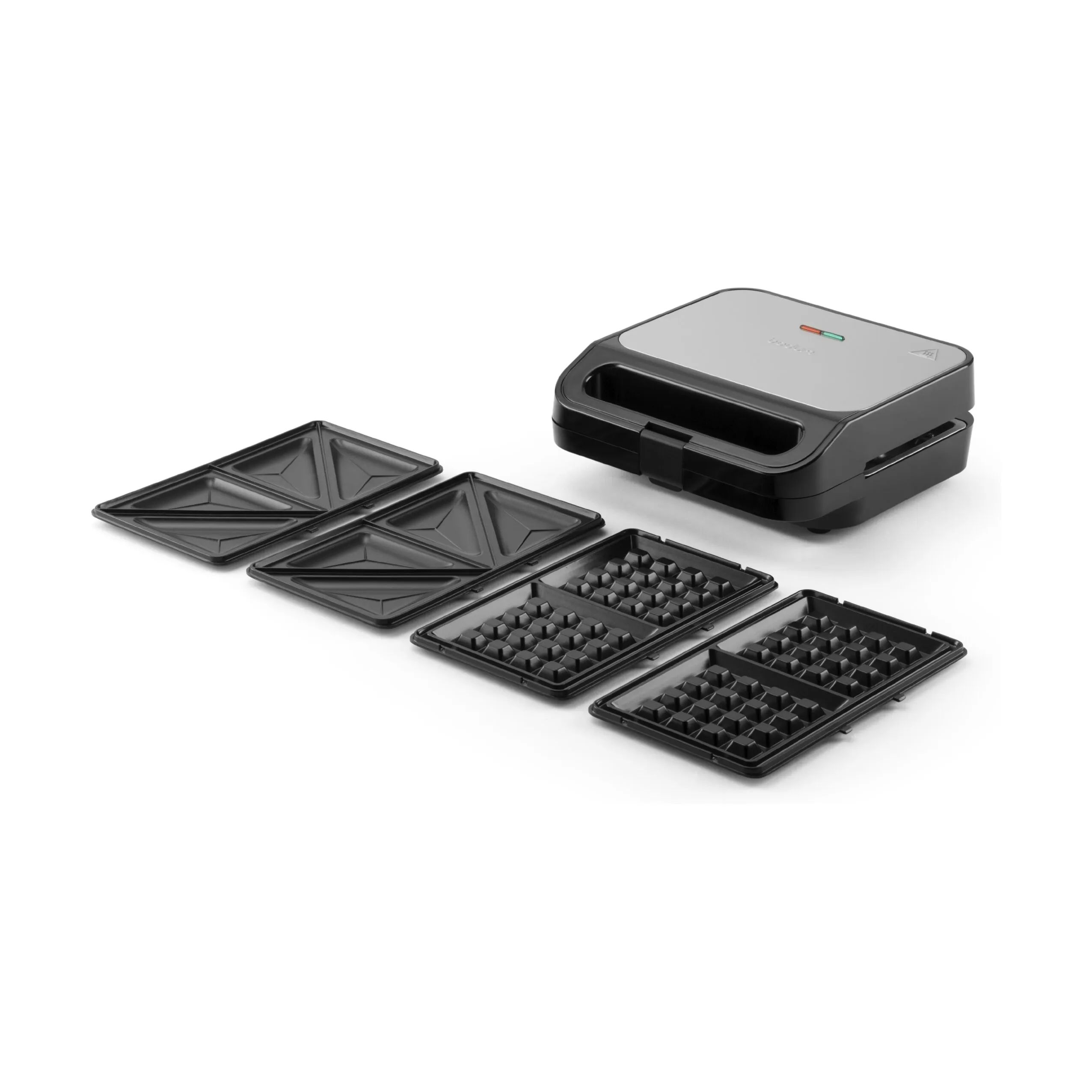 Bodum Vaffeljern Toasti Vaffel-  og Sandwichmaskine i Sort/Crom, 2