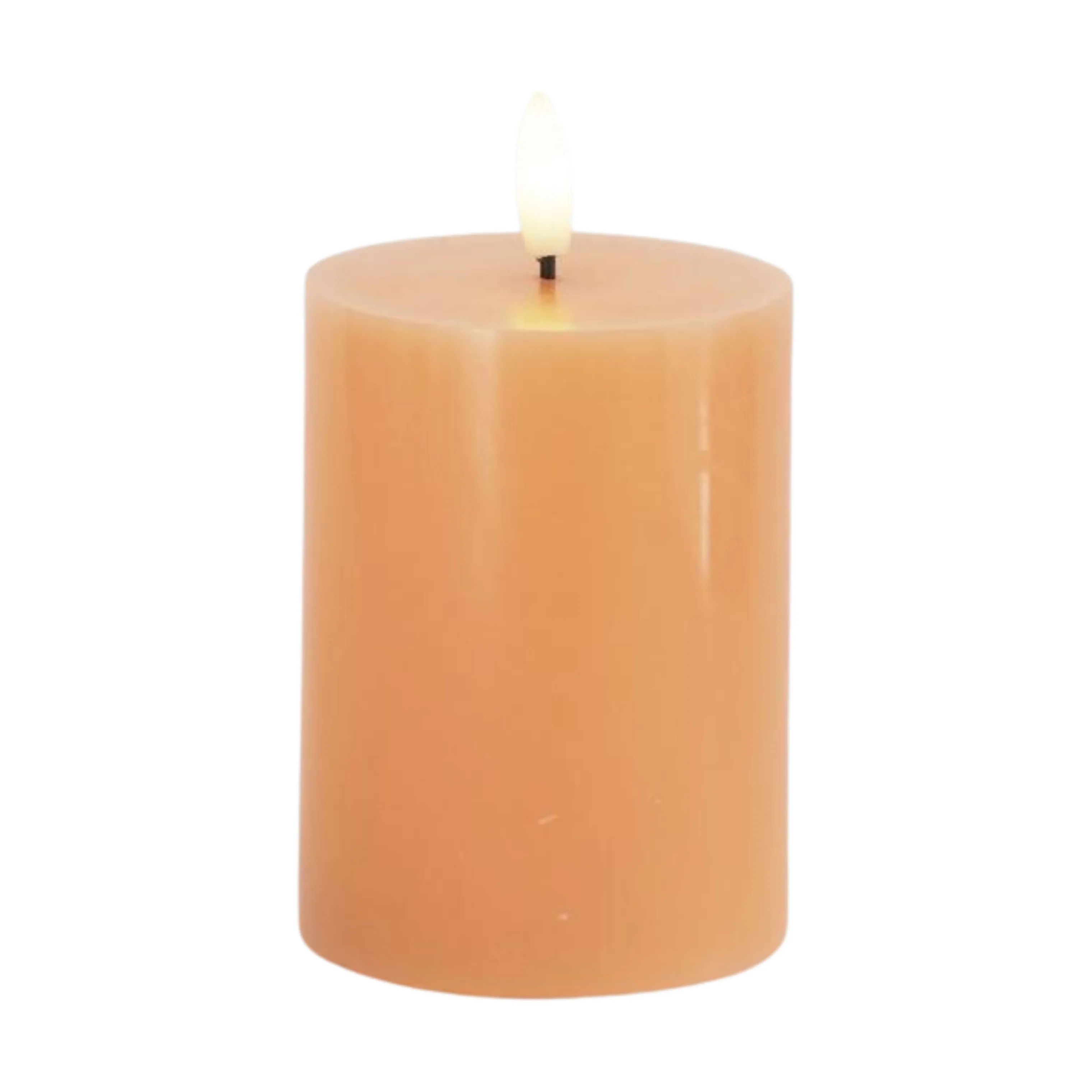 Sirius LED-lys Sille LED Bloklys i Peach, H10 x Ø7,5 cm, 1