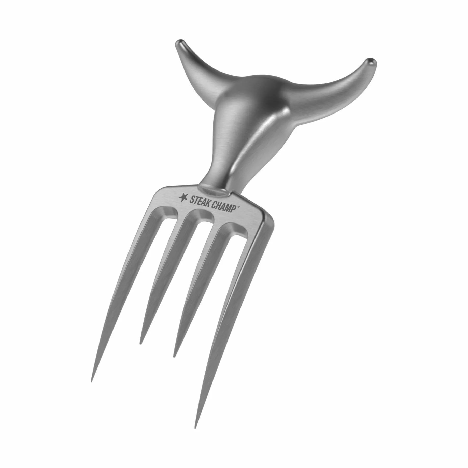 Steak Champ Stegegafler Bull Fork Stegegaffel i Stål, 1