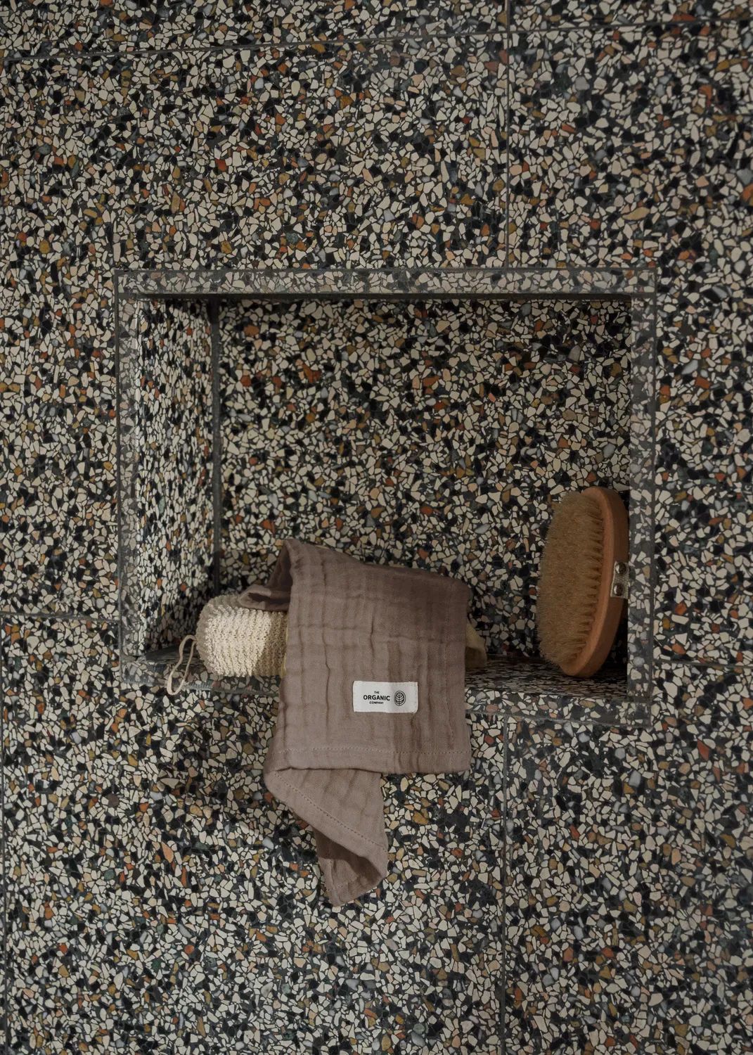 The Organic Company Vaskeklude FINE Vaskeklud - 3 stk. i Ler, 30 cm, 3