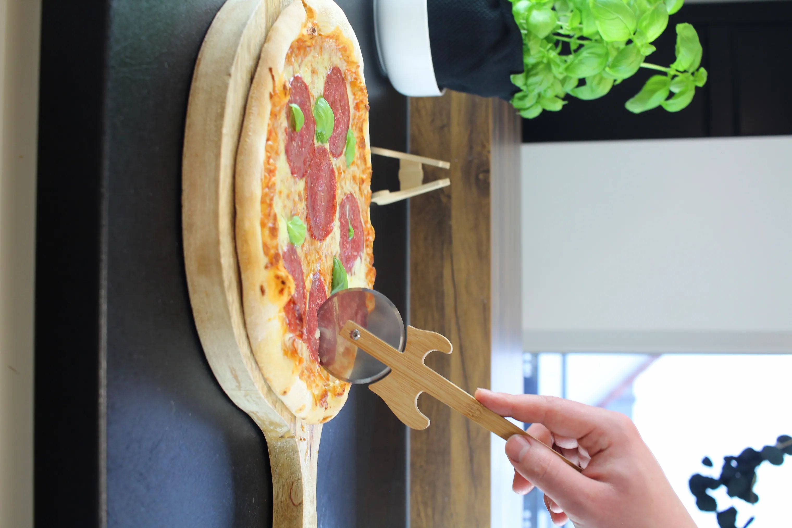 Winkee Pizzaskærere Pizzaskærer i Brun, 2