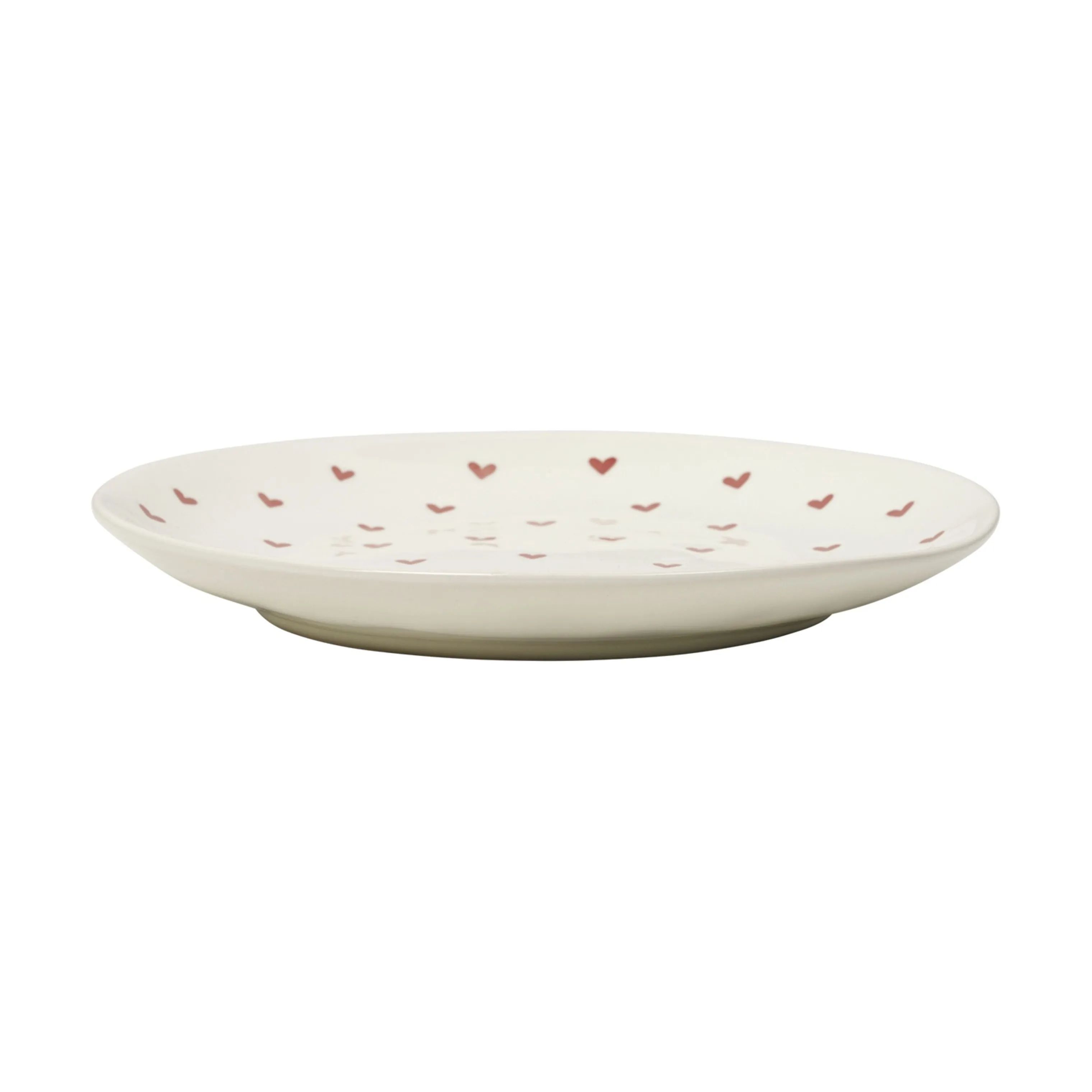 Broste Copenhagen Kagetallerkener Amor Desserttallerken i cream, 4
