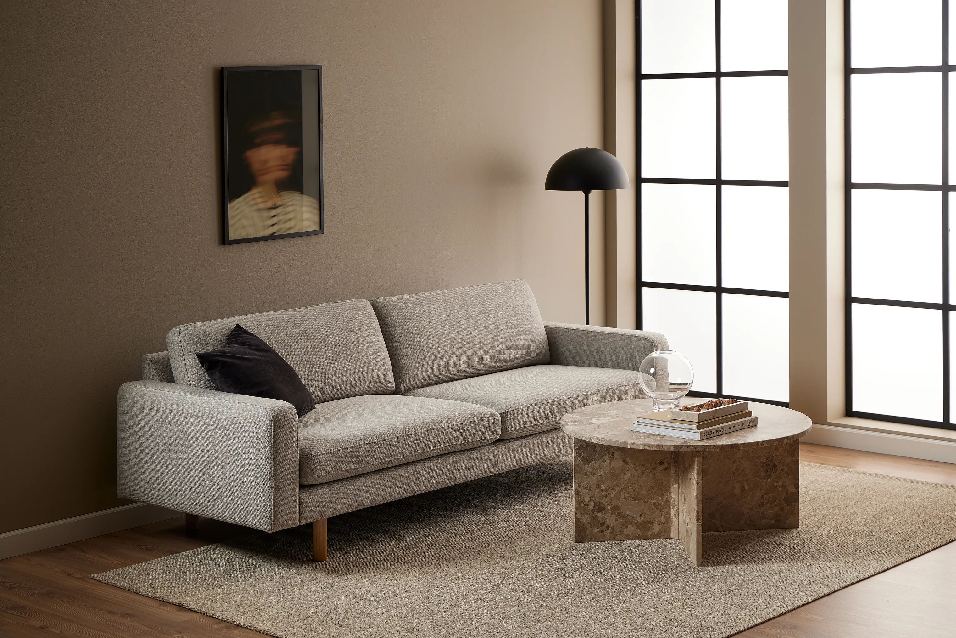 CASA Living Sofaborde Vega Sofabord i Mat Latte, 3