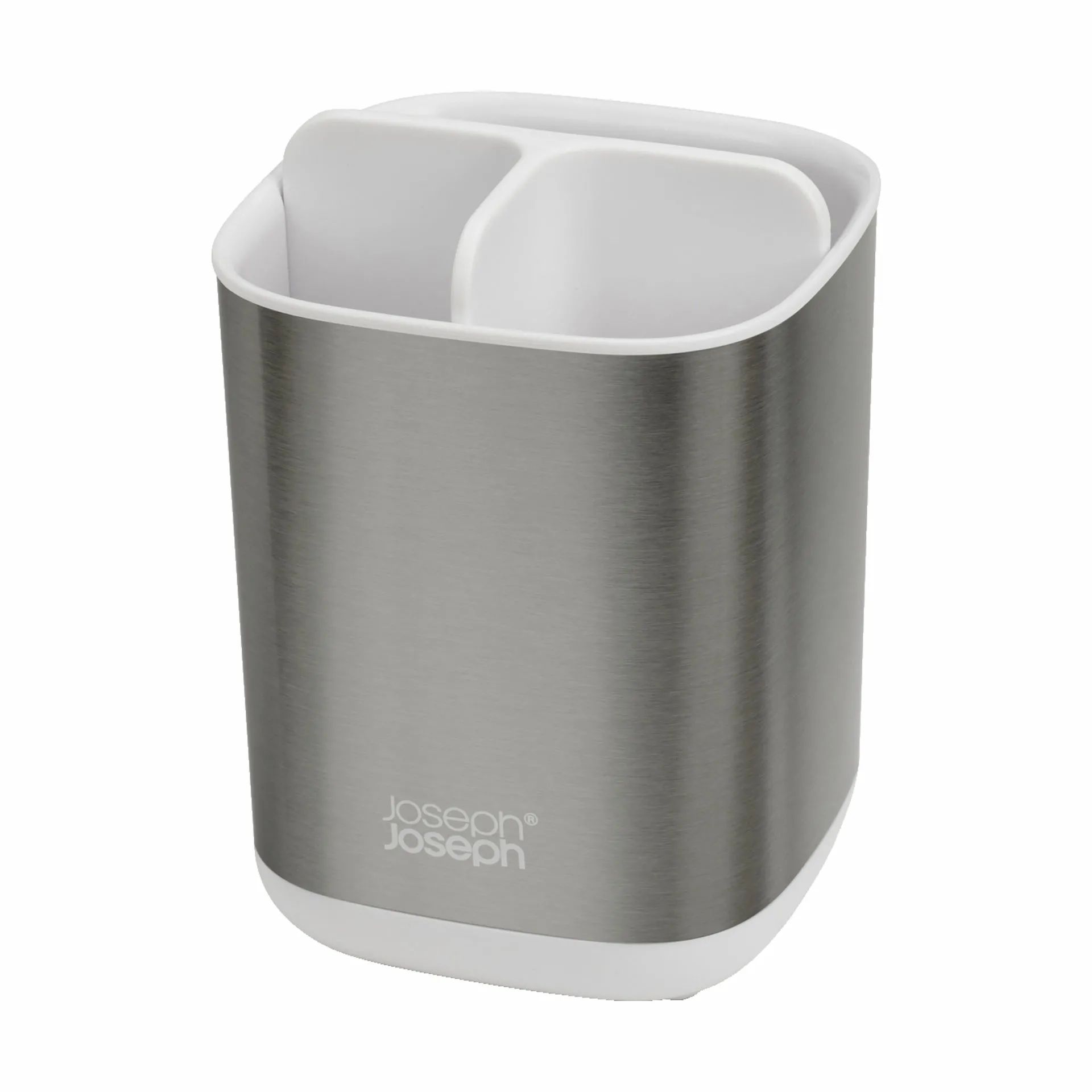 Joseph Joseph Tandbørsteholdere EasyStore Tandbørsteholder i Sølvfarvet, 9,5 cm, 1