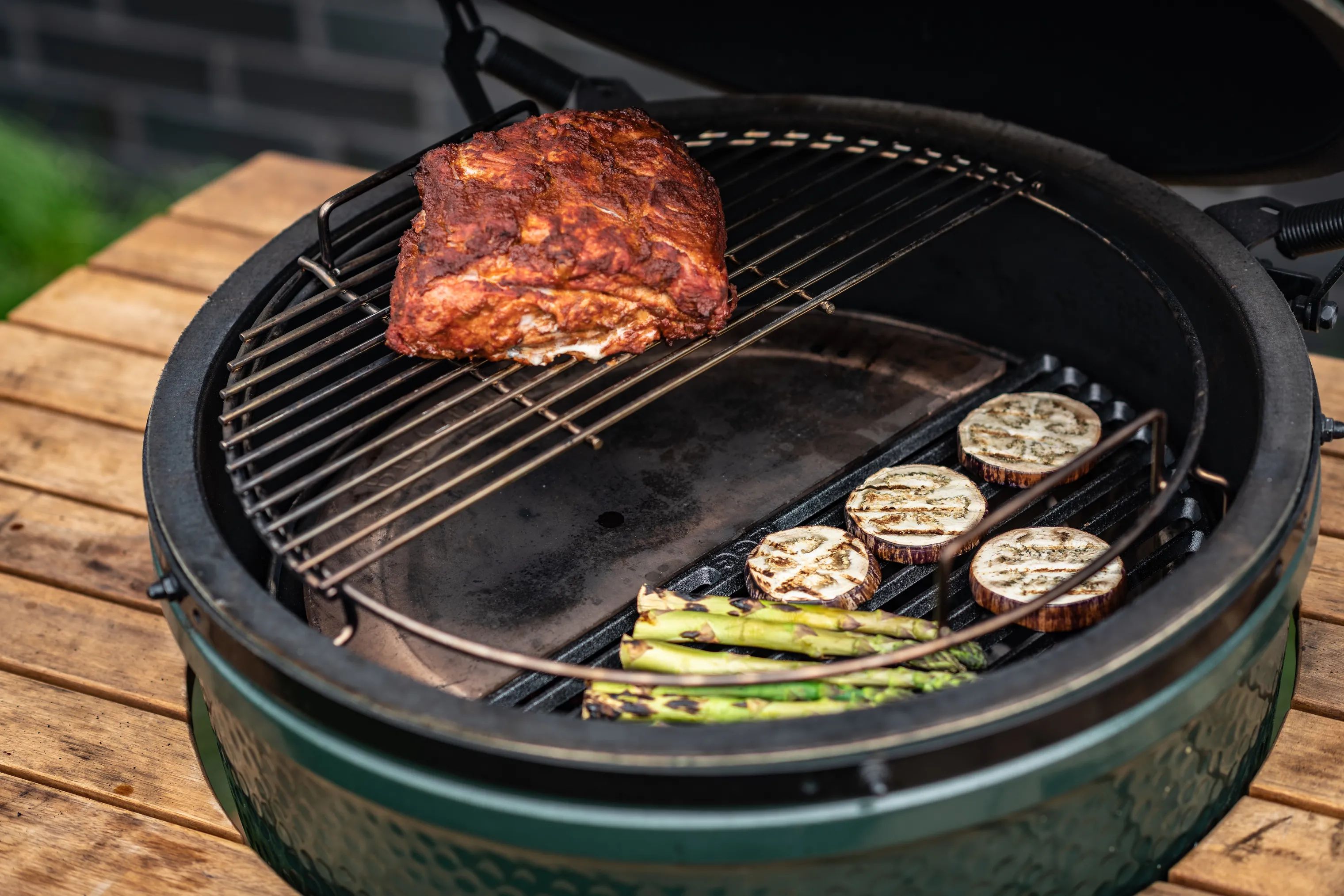 Big Green Egg Øvrigt grilltilbehør Racks & Grids Halvrund Grillrist i XL, 2