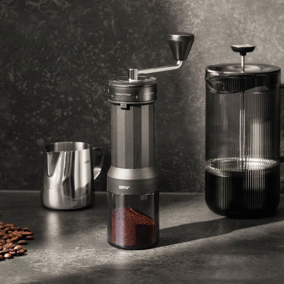 Gefu Kaffekværne Loco Kaffekværn i Sort/Sølv, 3