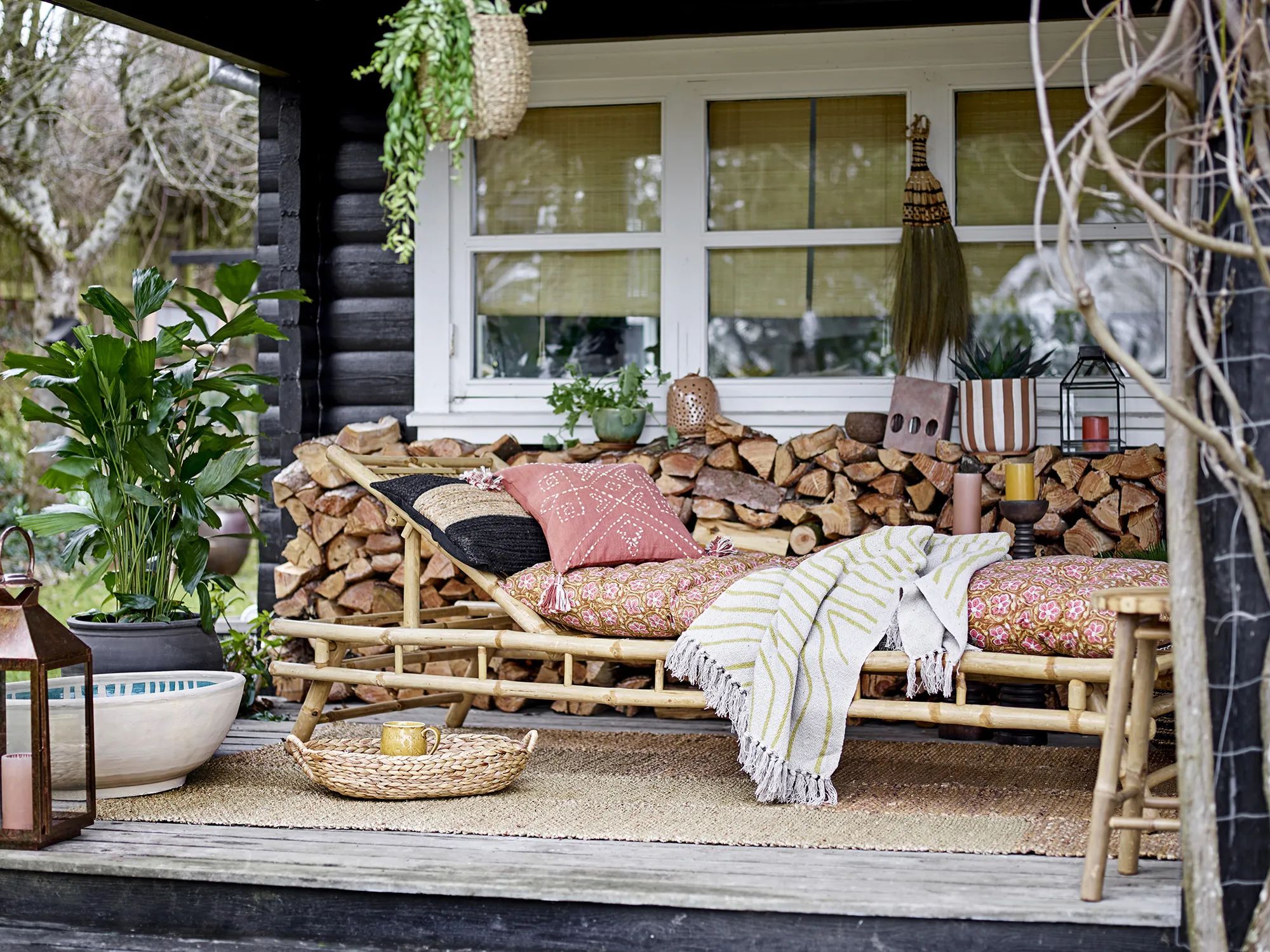 Bloomingville Solvogne Sole Daybed i Natur, 2
