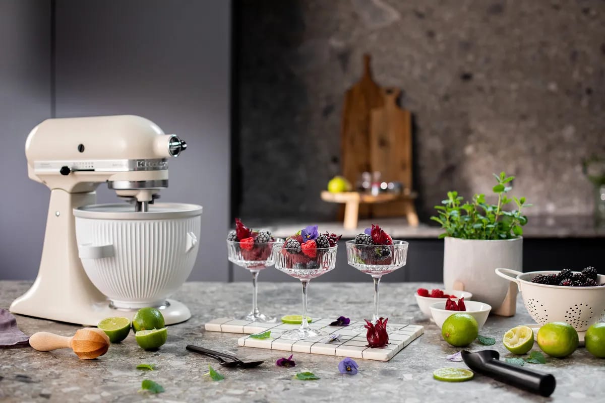 KitchenAid Tilbehør til røremaskiner Artisan Ismaskine i Hvid, 5