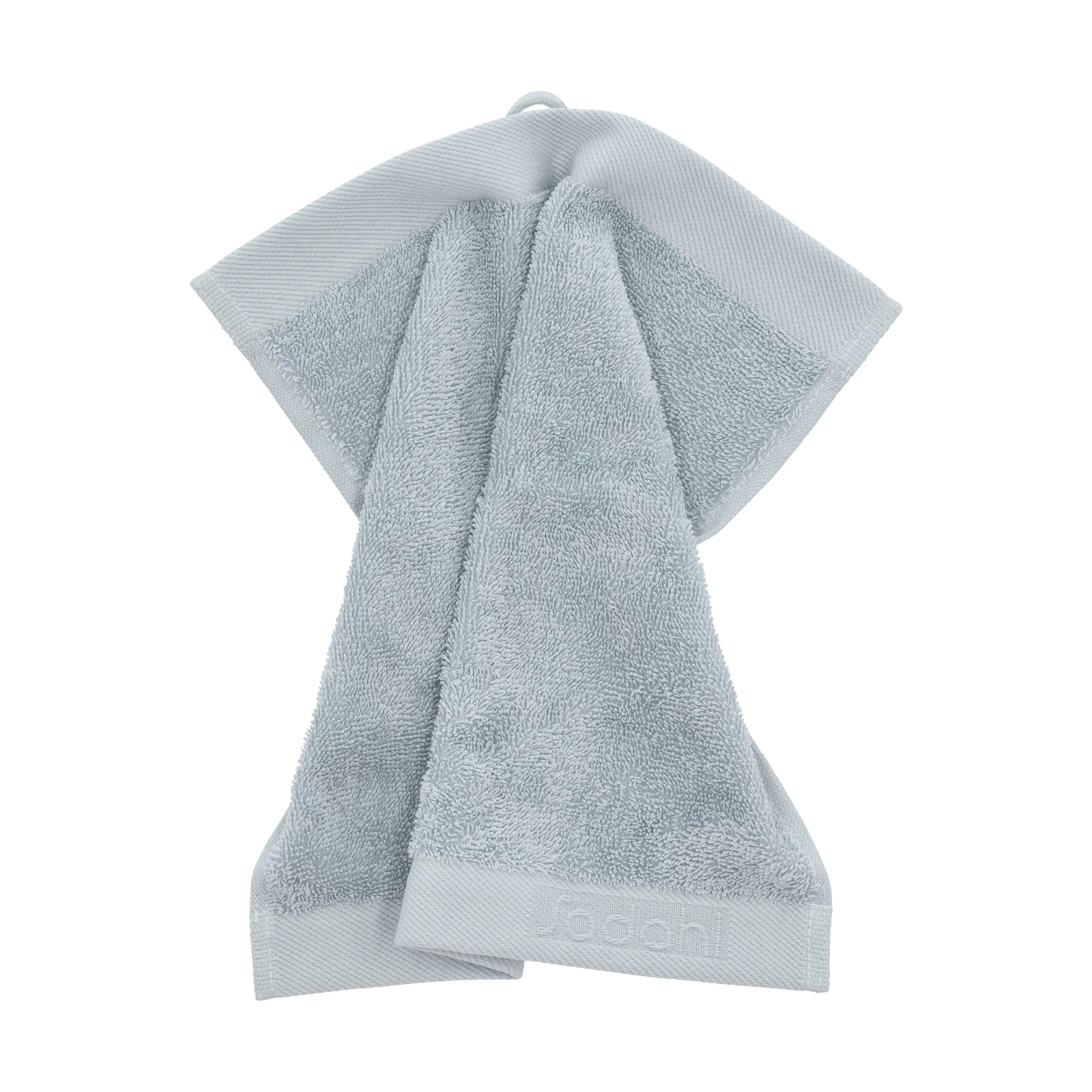Södahl Vaskeklude Organic Comfort Vaskeklud i Linen Blue 2, 3