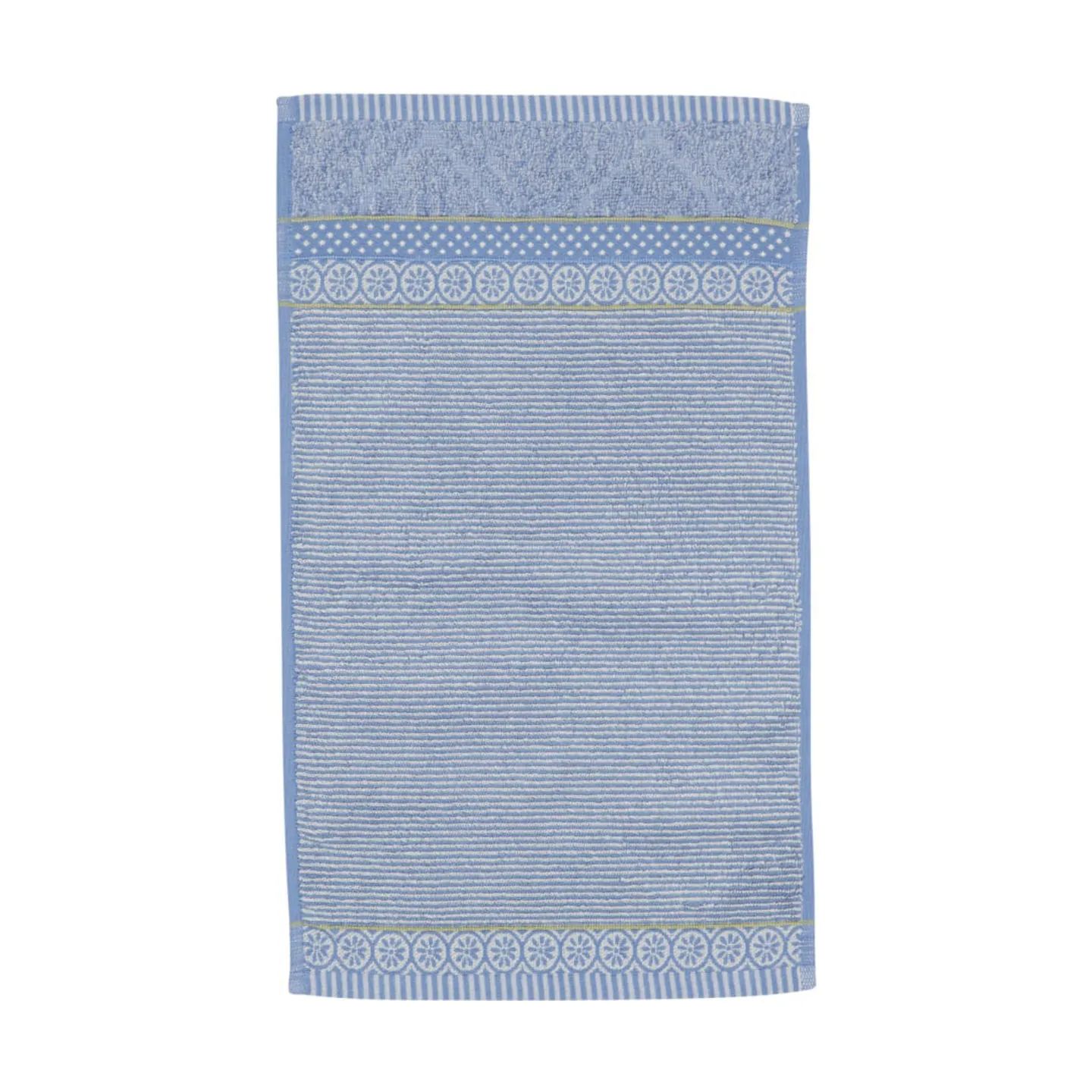 PIP Studio Håndklæder Soft Zellige Håndklæde i Blågrå, B70 x L140 cm, 1