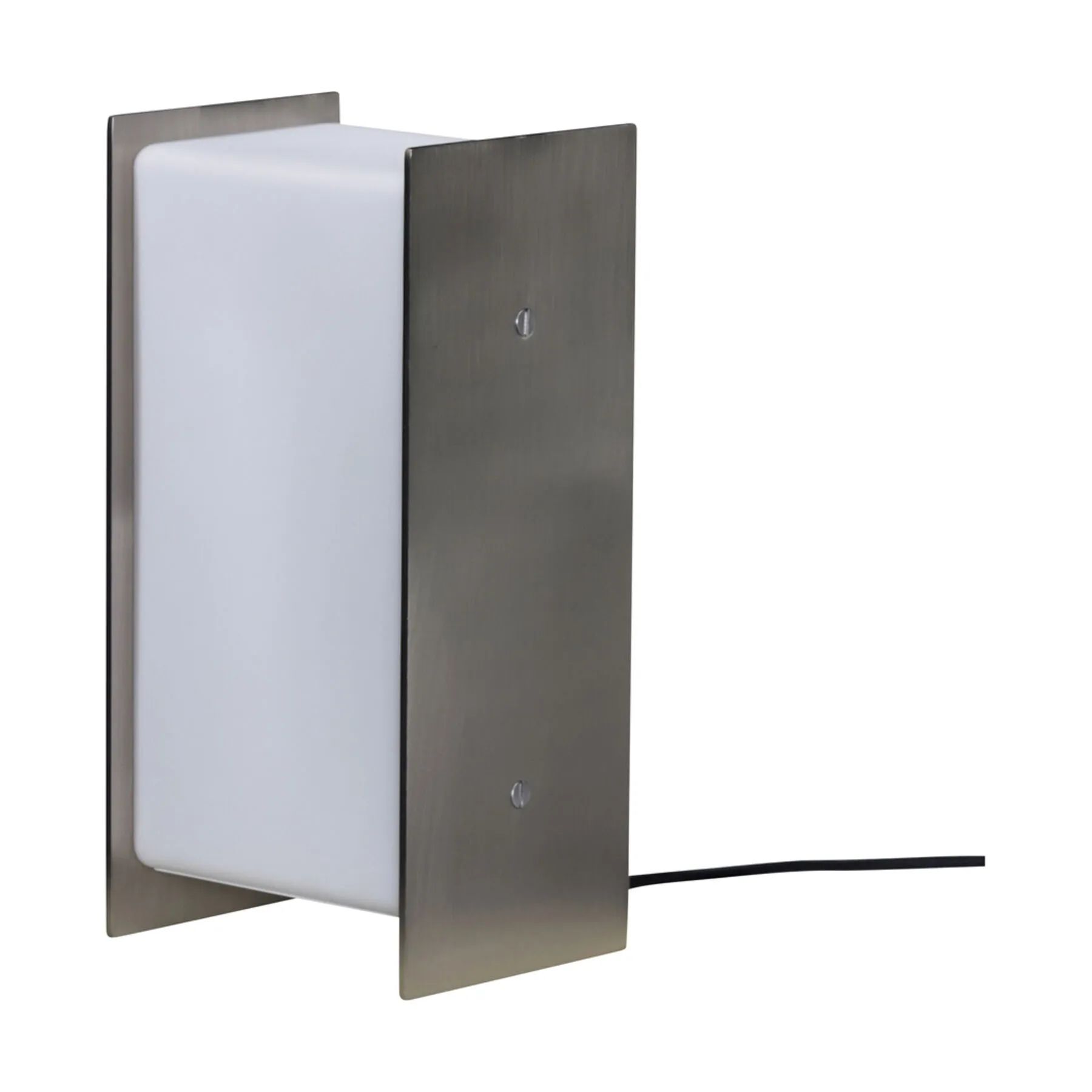 Hübsch Bordlamper Sabi Bordlampe i Nikkel,Hvid, 1