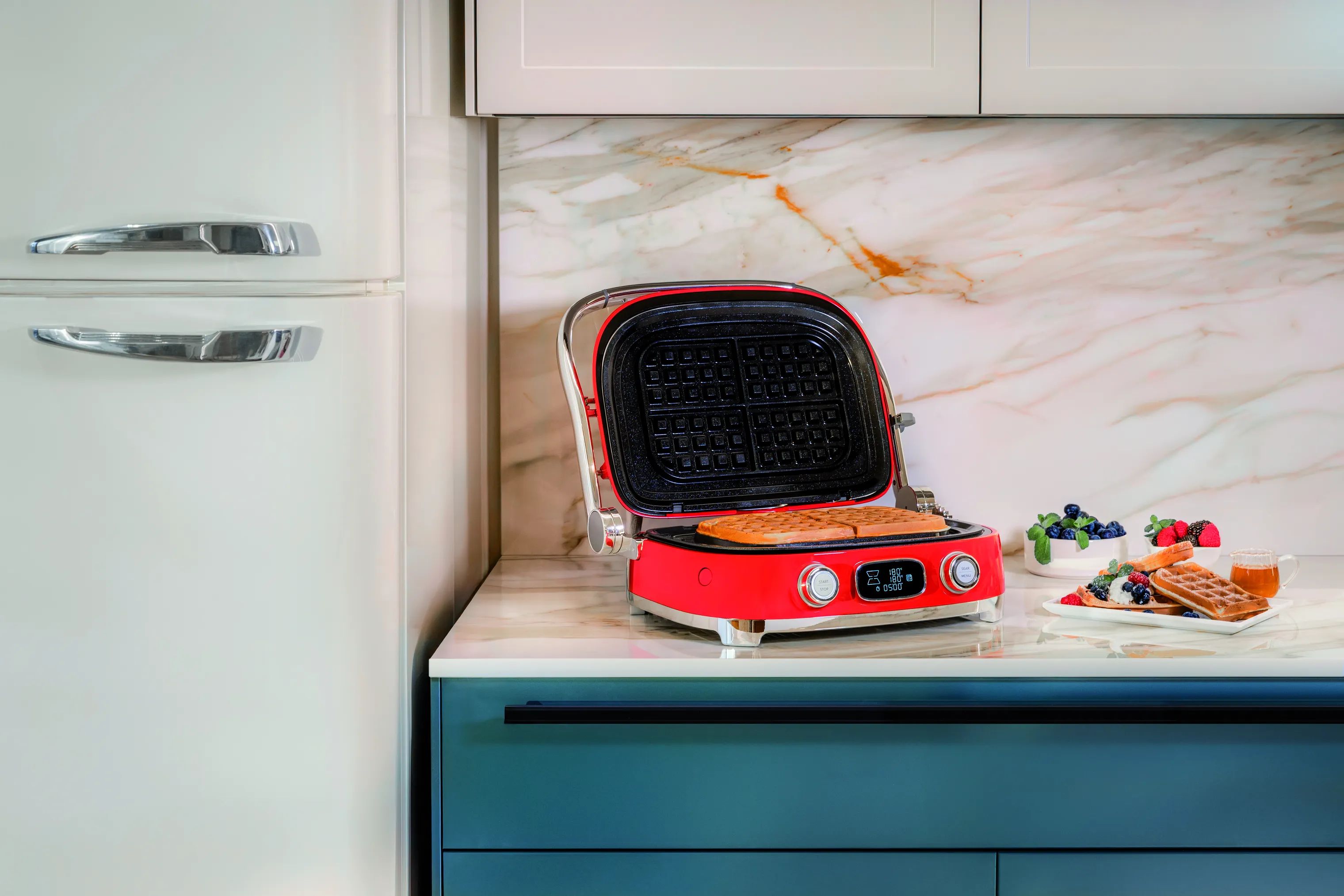 Smeg Toastere 50's style Multigrill i Rød, 2