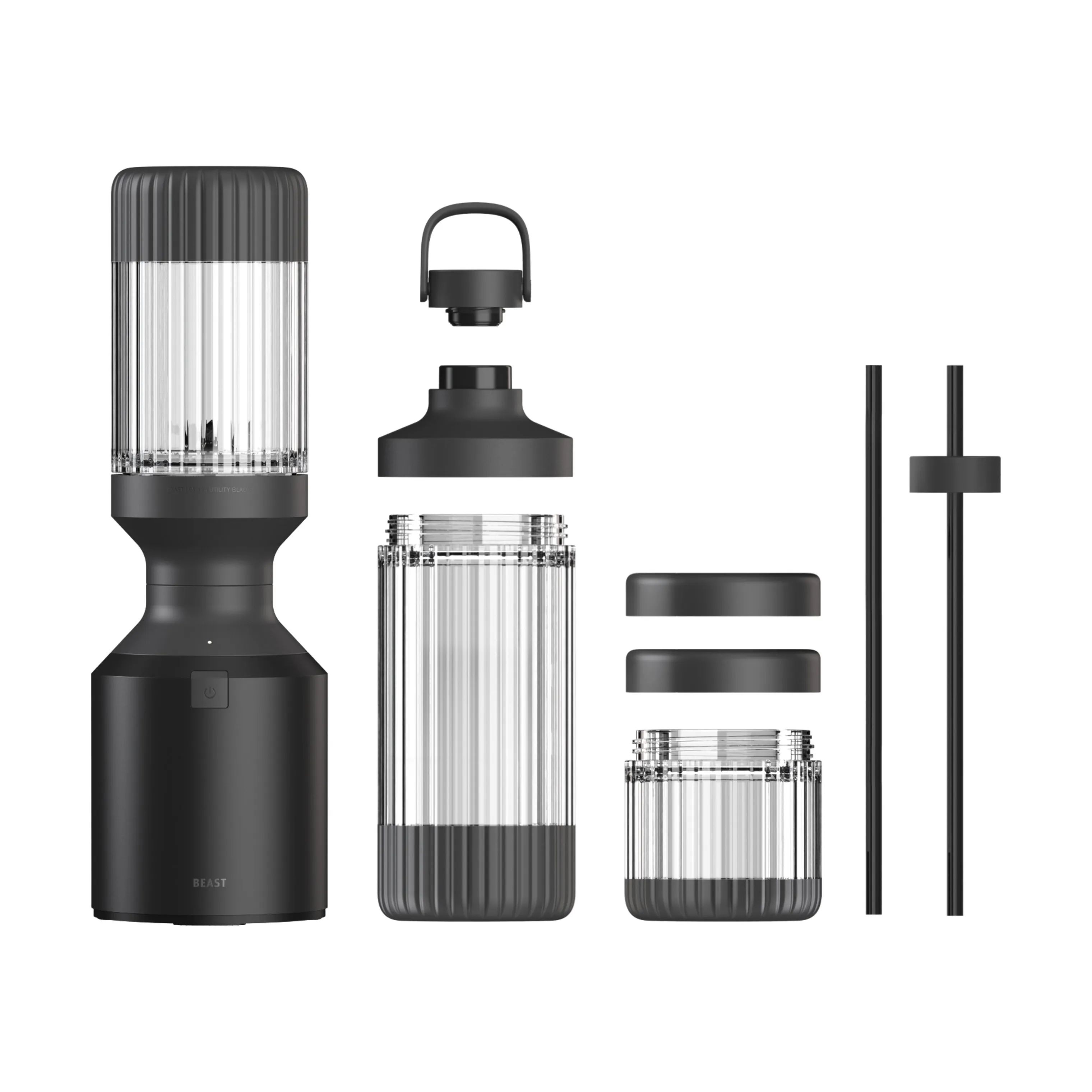 Beast Smoothieblendere Mega Plus Blender i Carbon black, 4