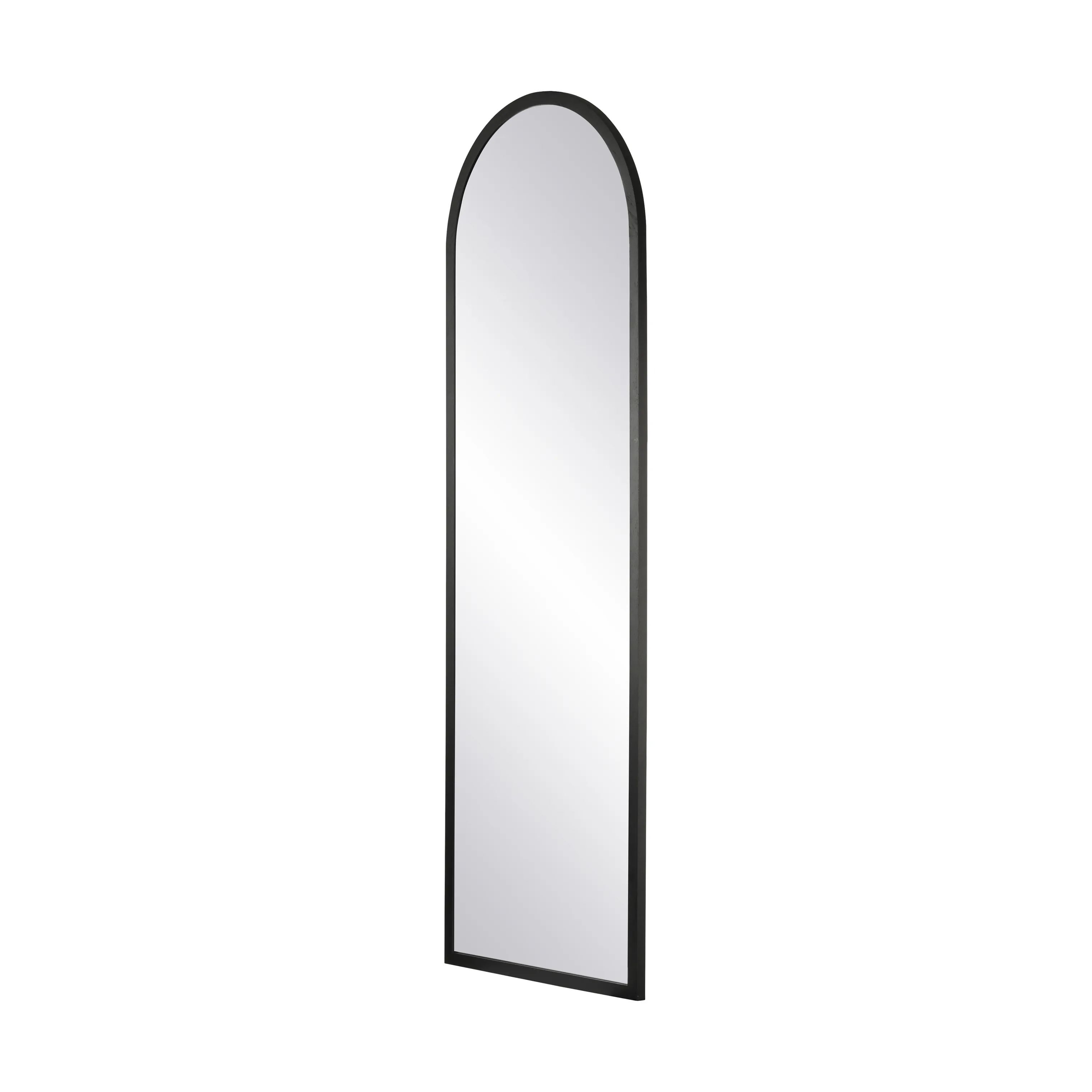 FDB Møbler Spejle I2 Mossø Spejl i Sort, H160 x B55 cm, 2
