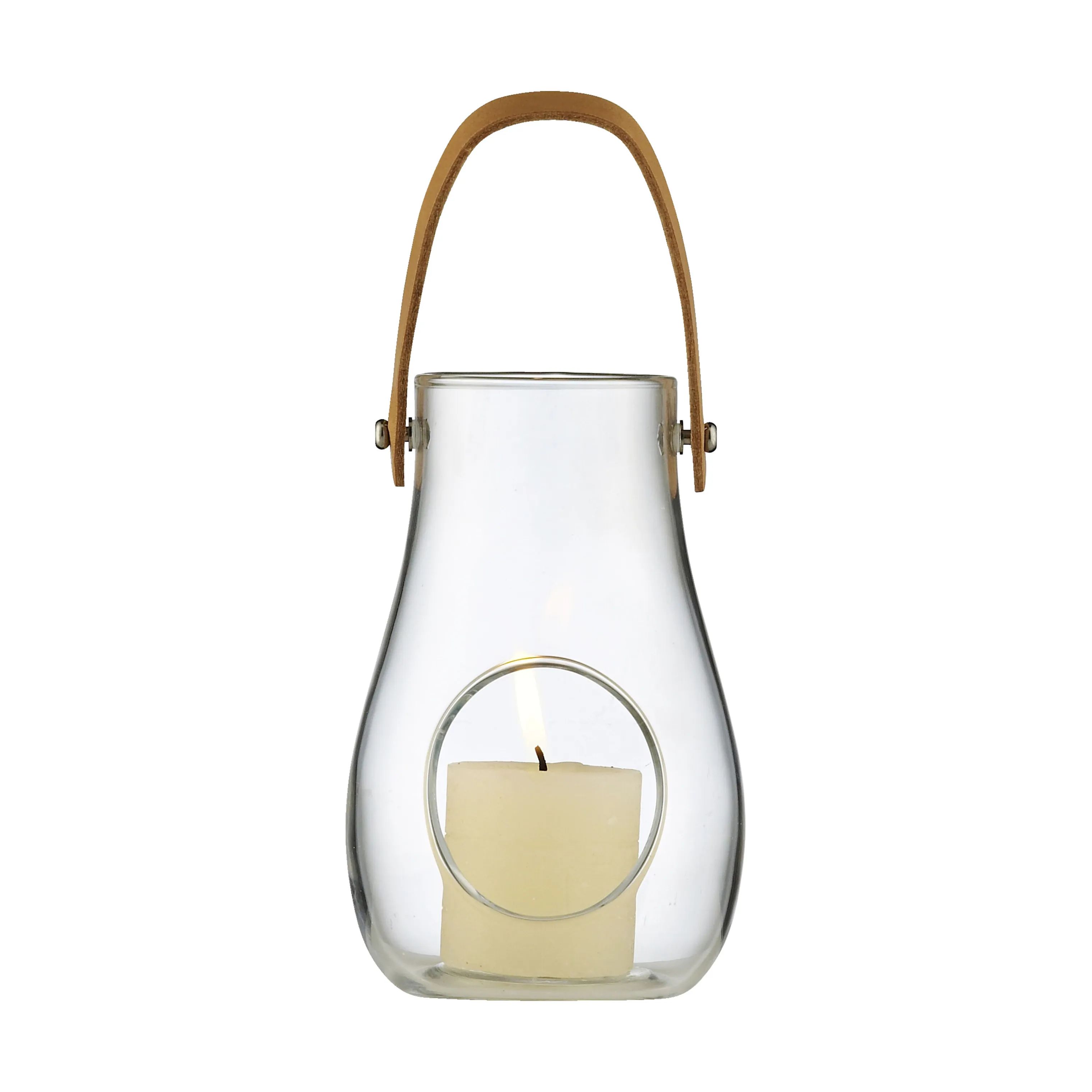 Holmegaard Lanterner Design with Light Lanterne i klar, 16 cm, 1