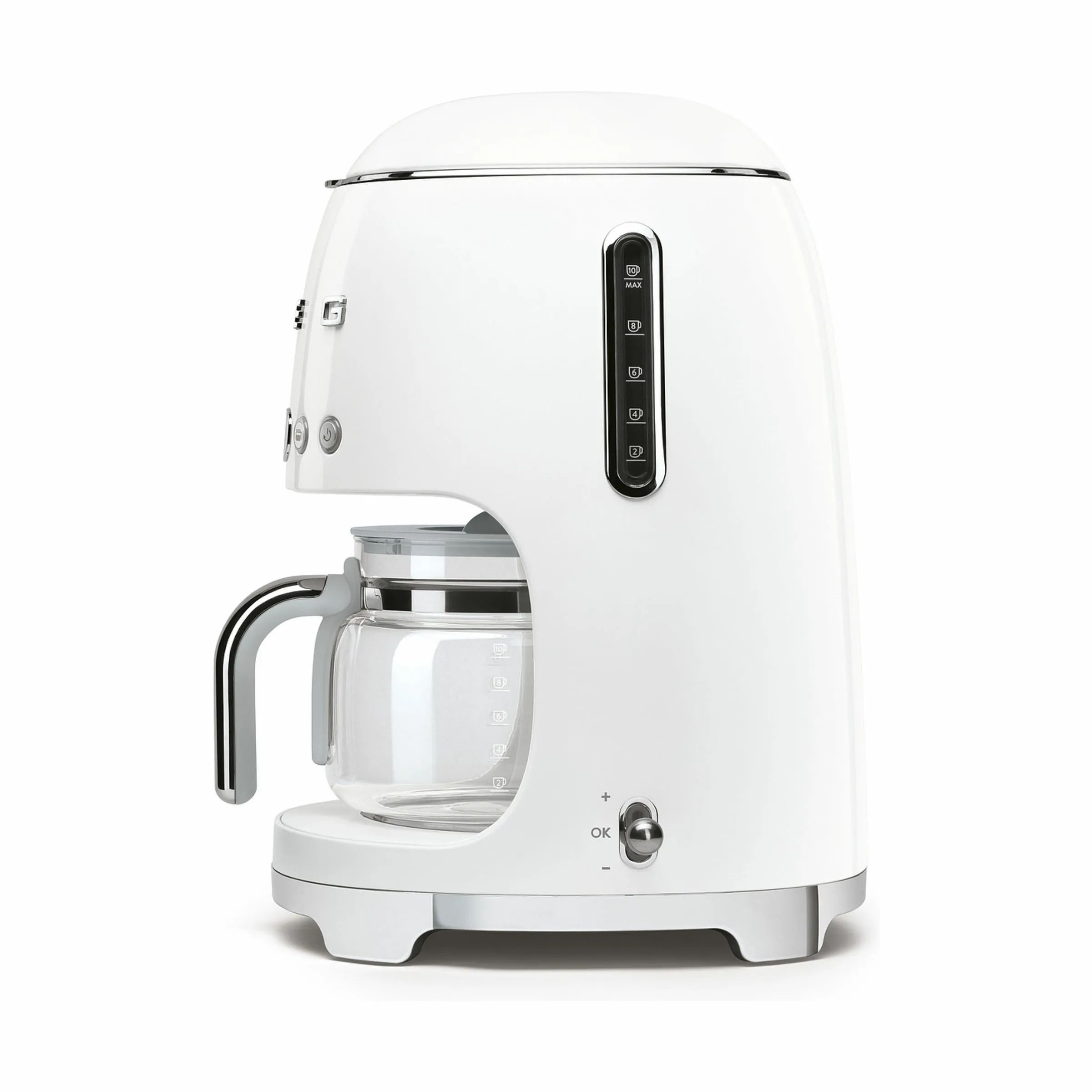 Smeg Kaffemaskiner 50's Style Kaffemaskine DCF02WHEU i Hvid2, 3