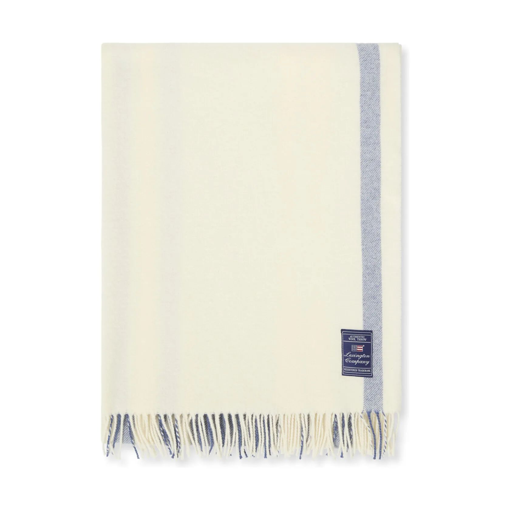 Lexington Plaider Costal Bloom Plaid i Hvid/blå, 3