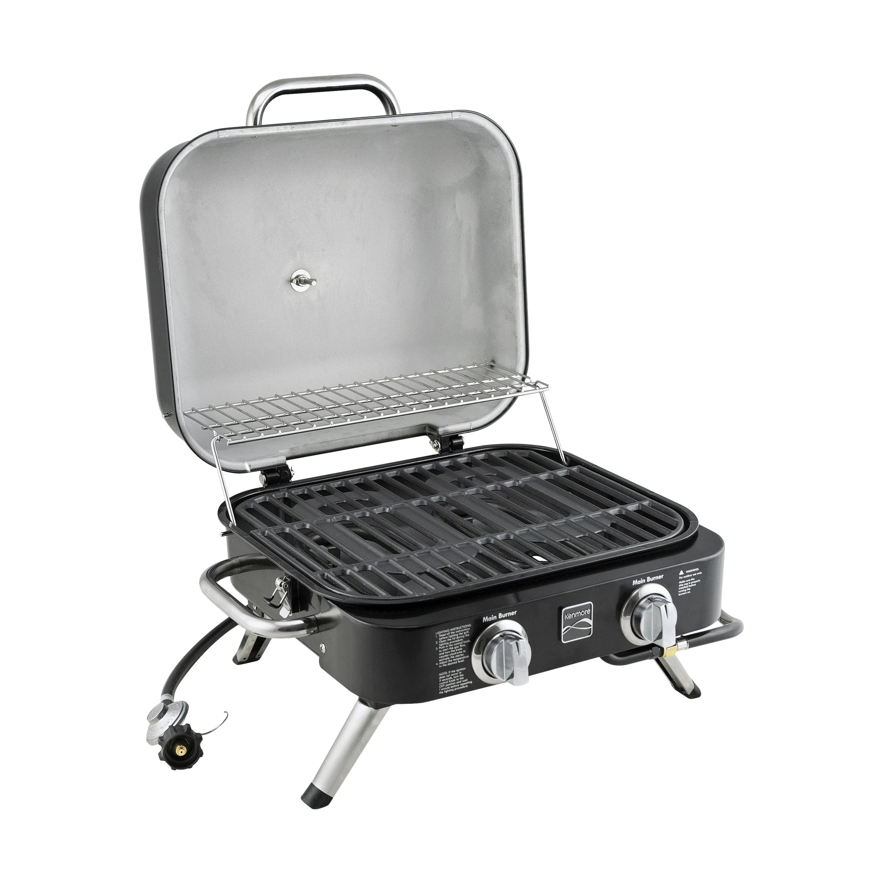 Kenmore Gasgrill Retro Gasgrill i Black, 7