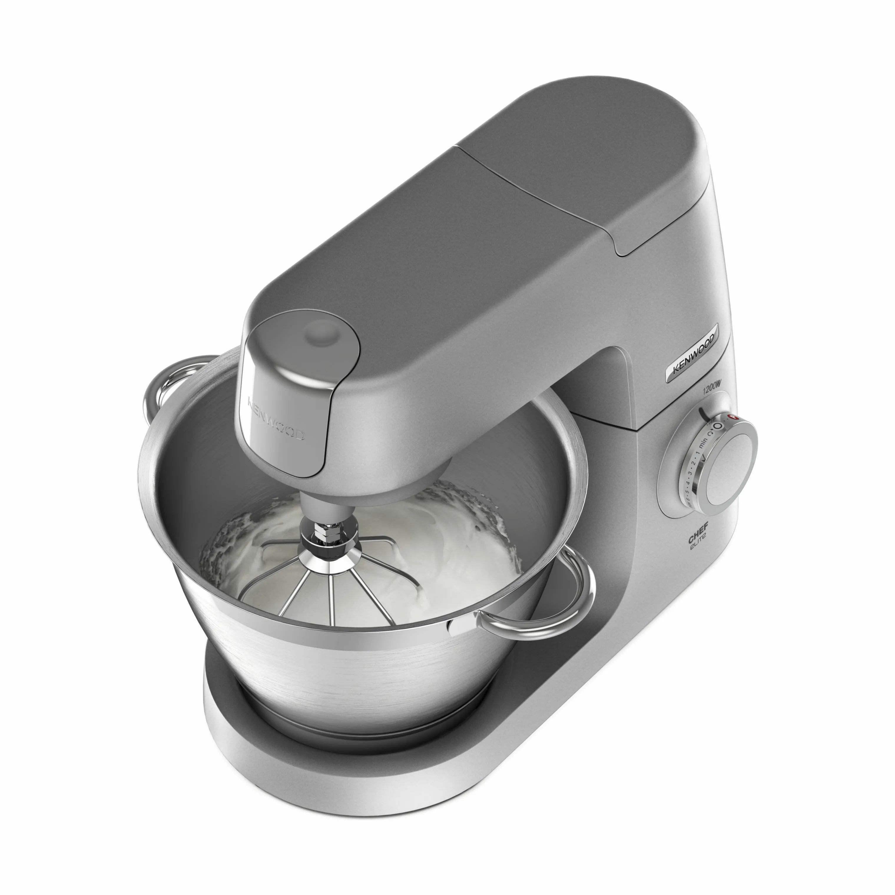 Kenwood Røremaskiner Elite Chef Køkkenmaskine KVC5300 i Sølvfarvet, 3