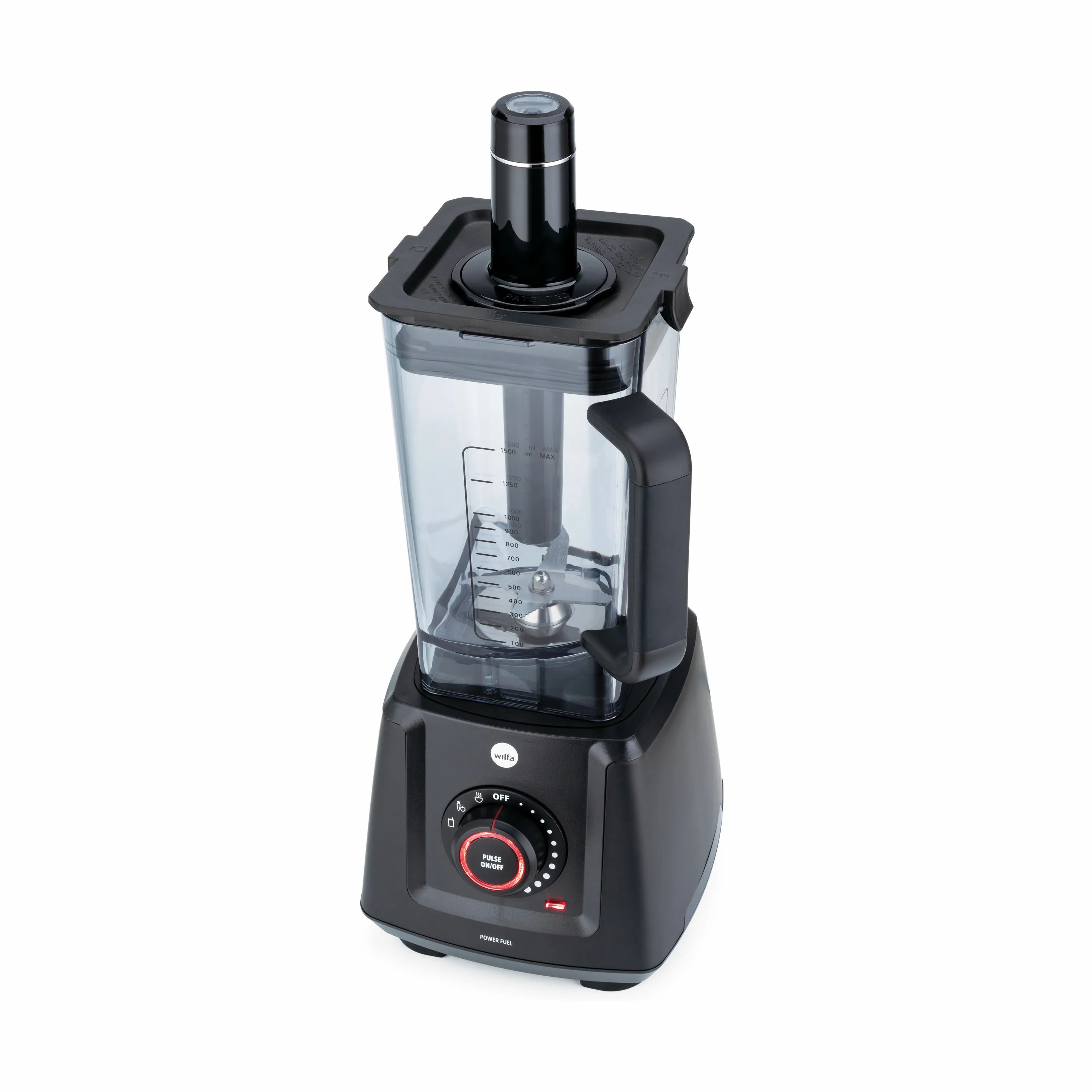 Wilfa Blendere Powerfuel Powerblender i Mat sort, 4