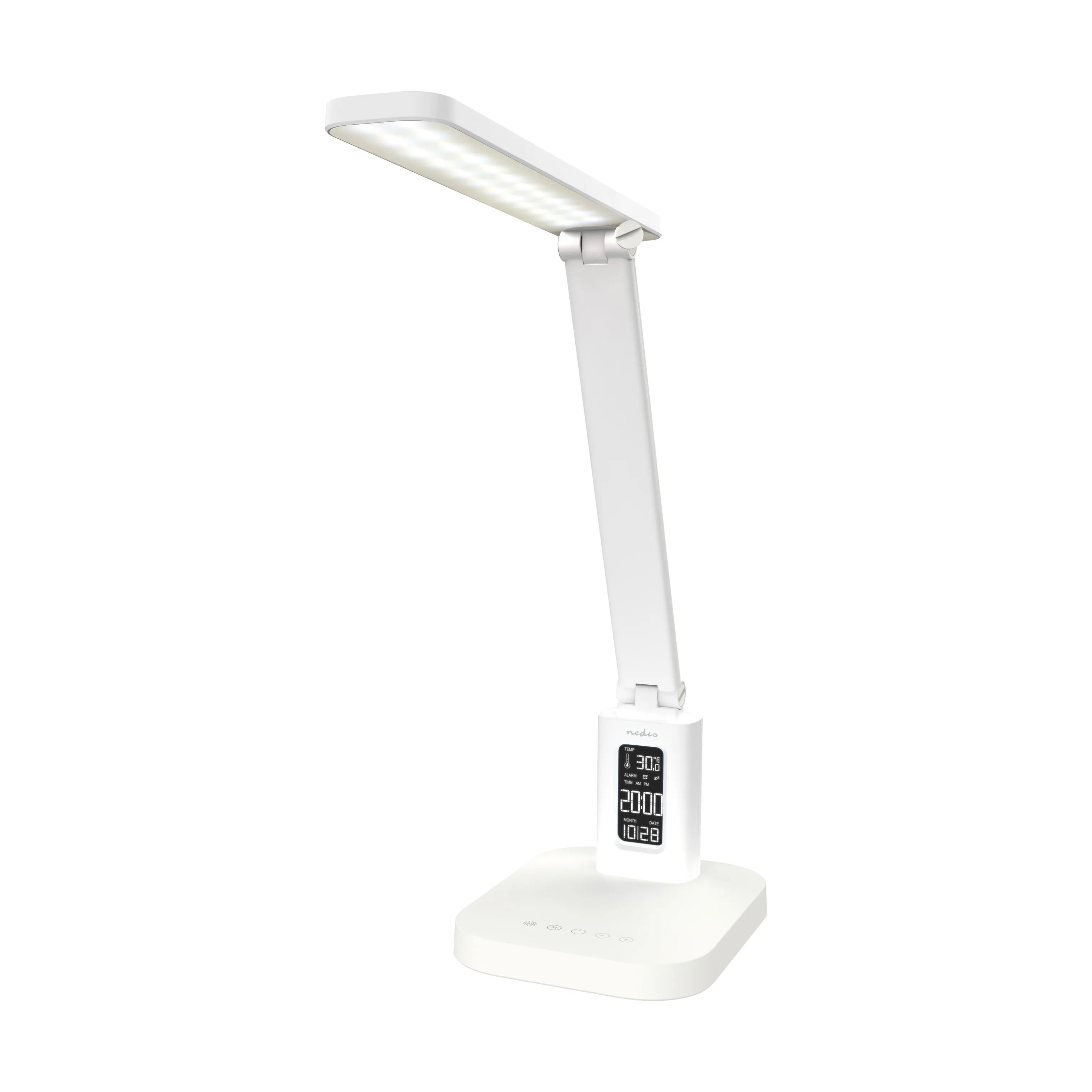 Nedis Bordlamper LED Bordlampe i Hvid, 1
