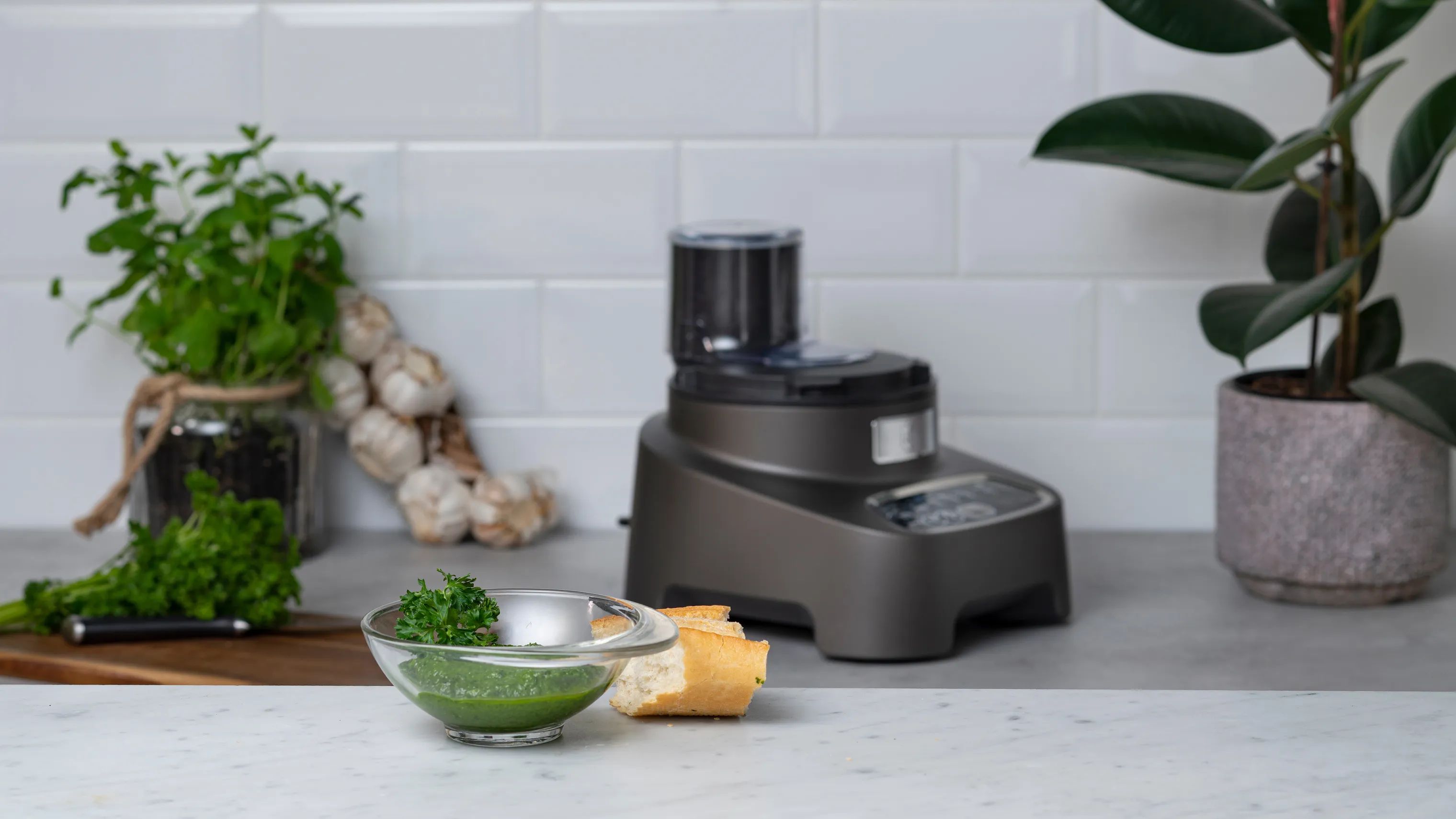 OBH Nordica Foodprocessorer Double Force Pro Digital Foodprocessor i Grå, 6