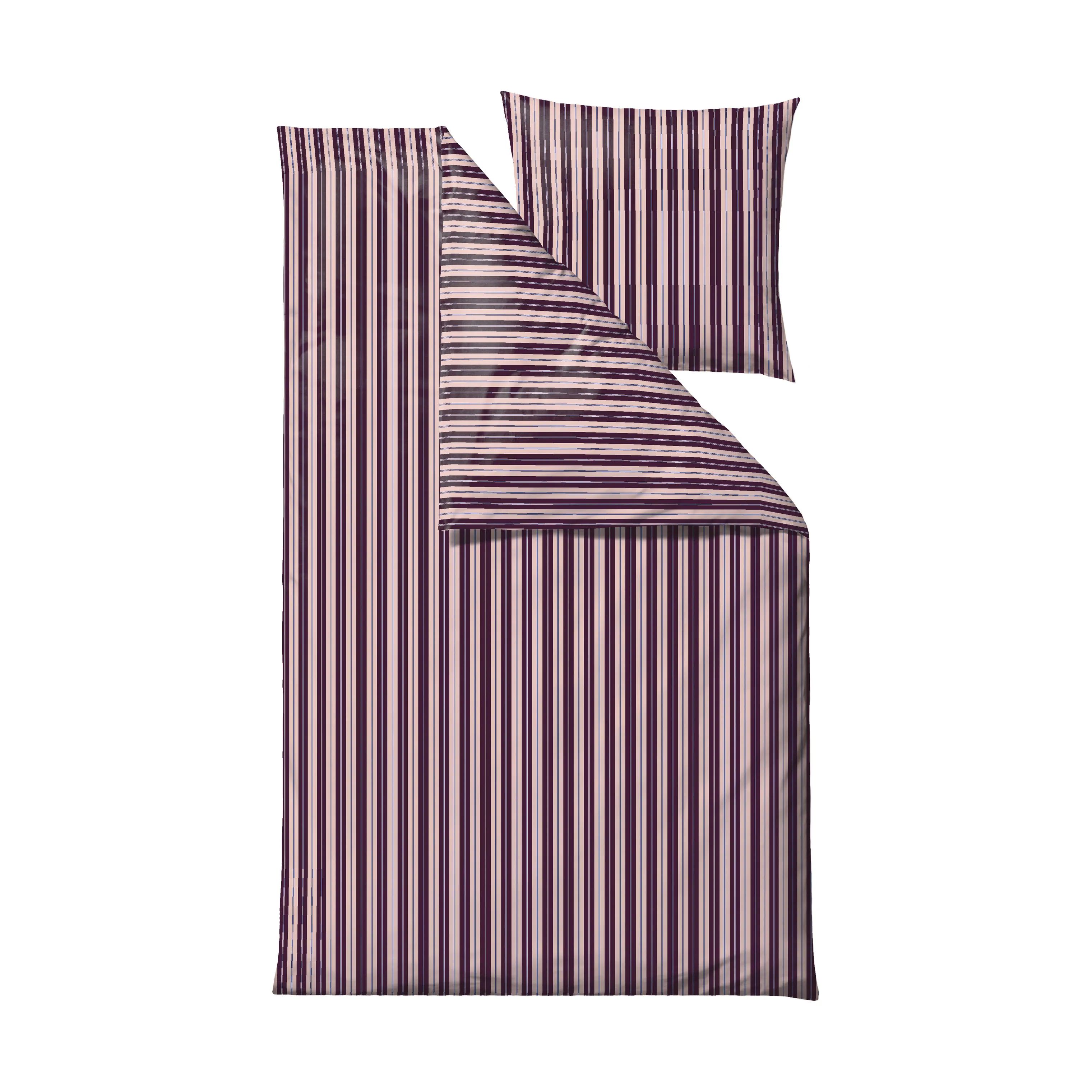 Södahl Sengetøj Flow Sengetøj i Lilla, B140 x L220 cm, 1