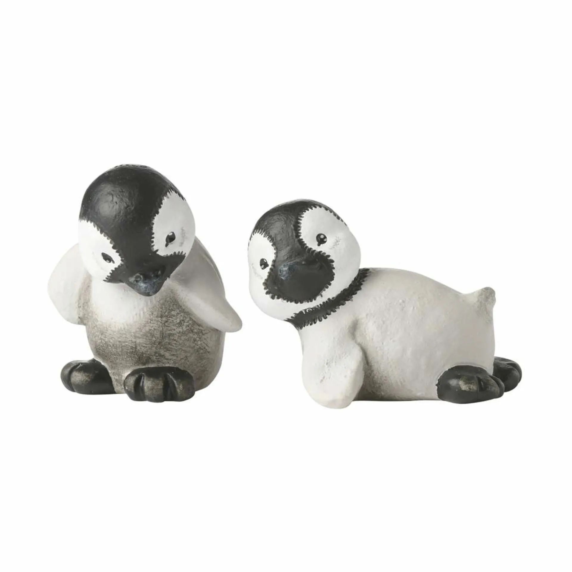 Klarborg Dyrefigurer Babypingviner - Futte & Gumbi i Hvid, 1