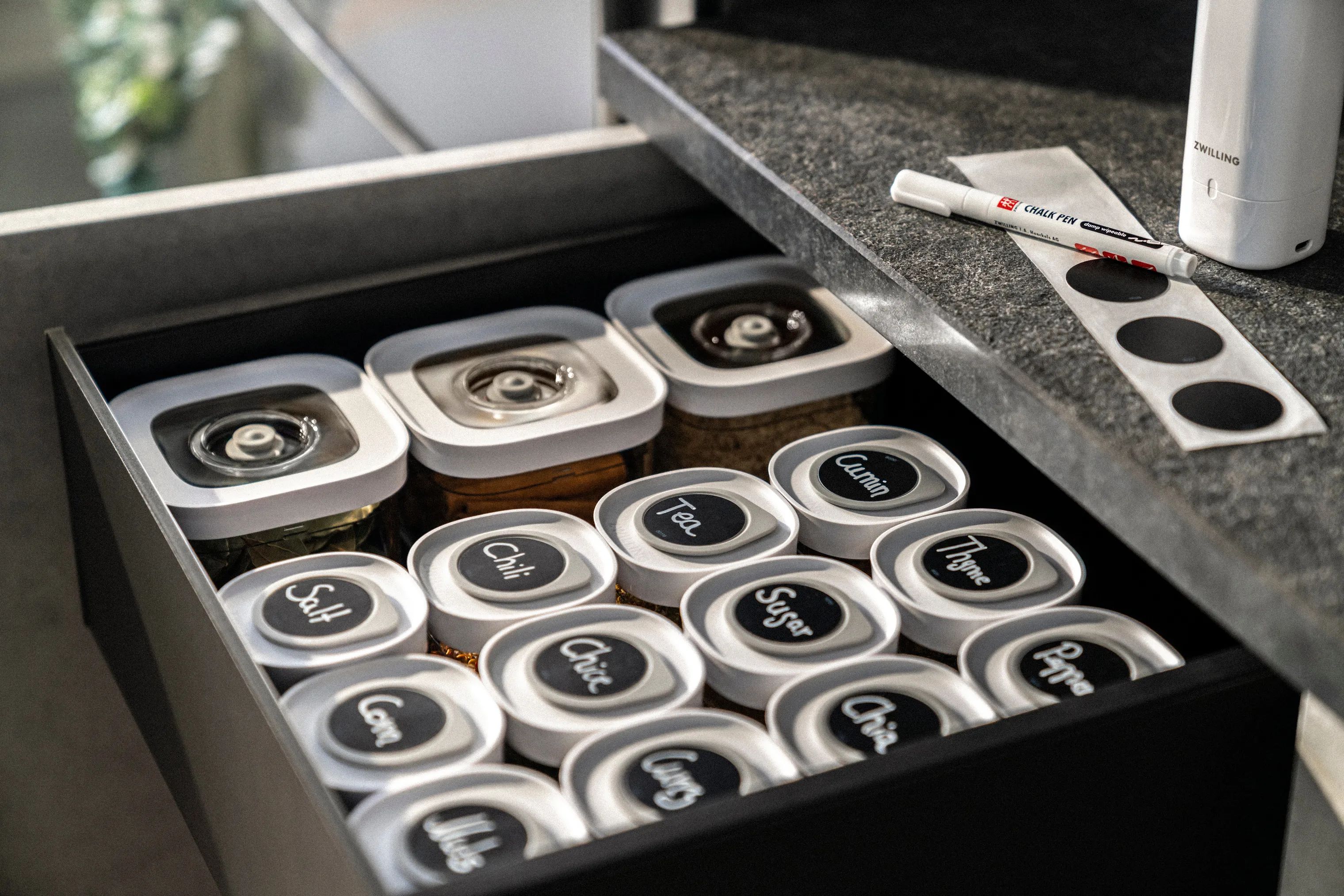 Zwilling Opbevaringsbokse Fresh & Save Cube Sæt - 6 dele i Transparant, 6 stk., 2