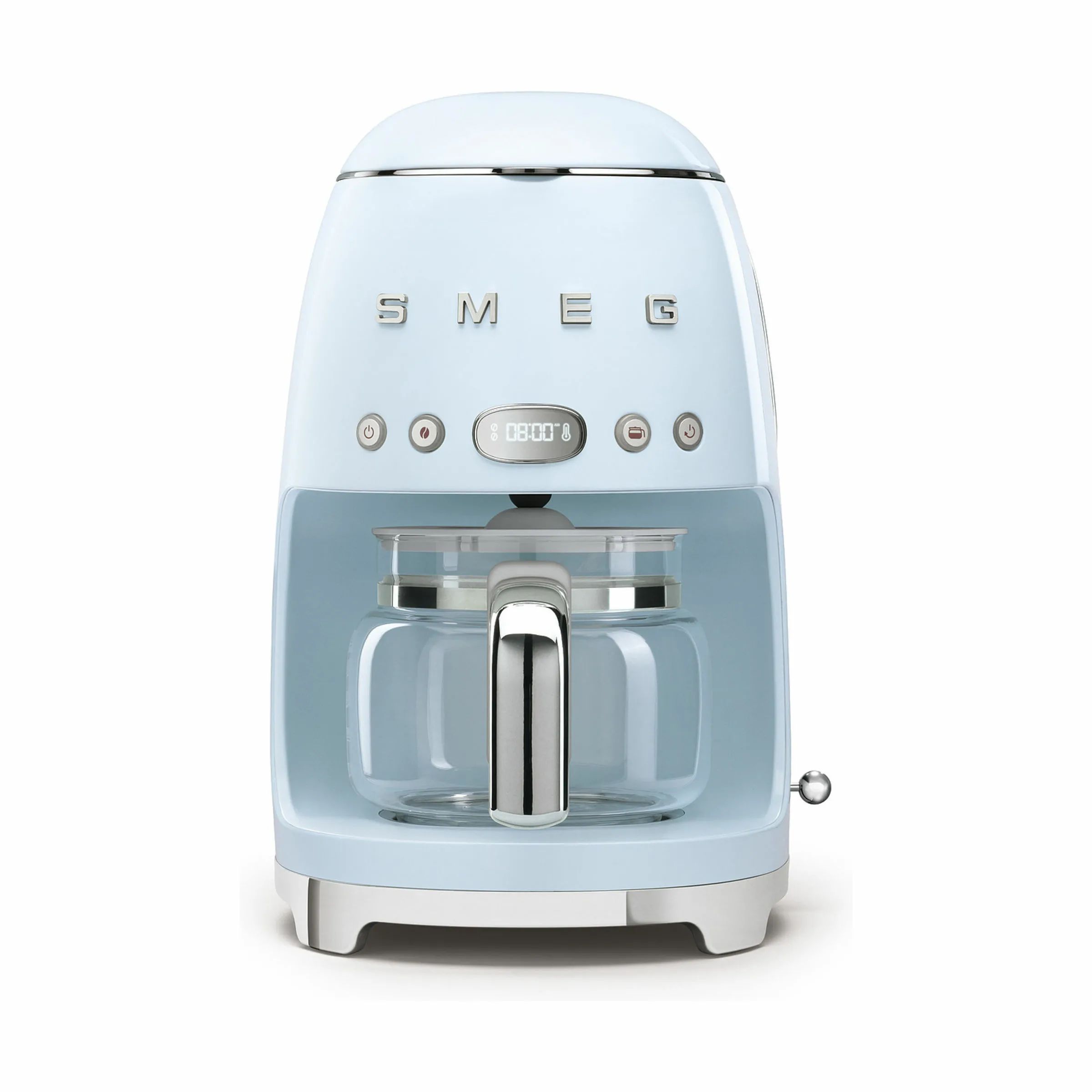 Smeg Kaffemaskiner 50's Style Kaffemaskine DCF02PBEU i Pastelblå1, 1