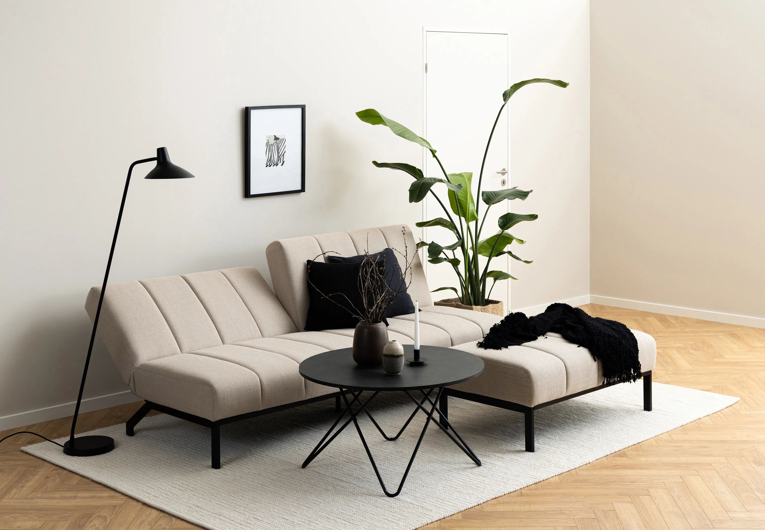 CASA Living Daybeds Caix Sovesofa i Beige, 2